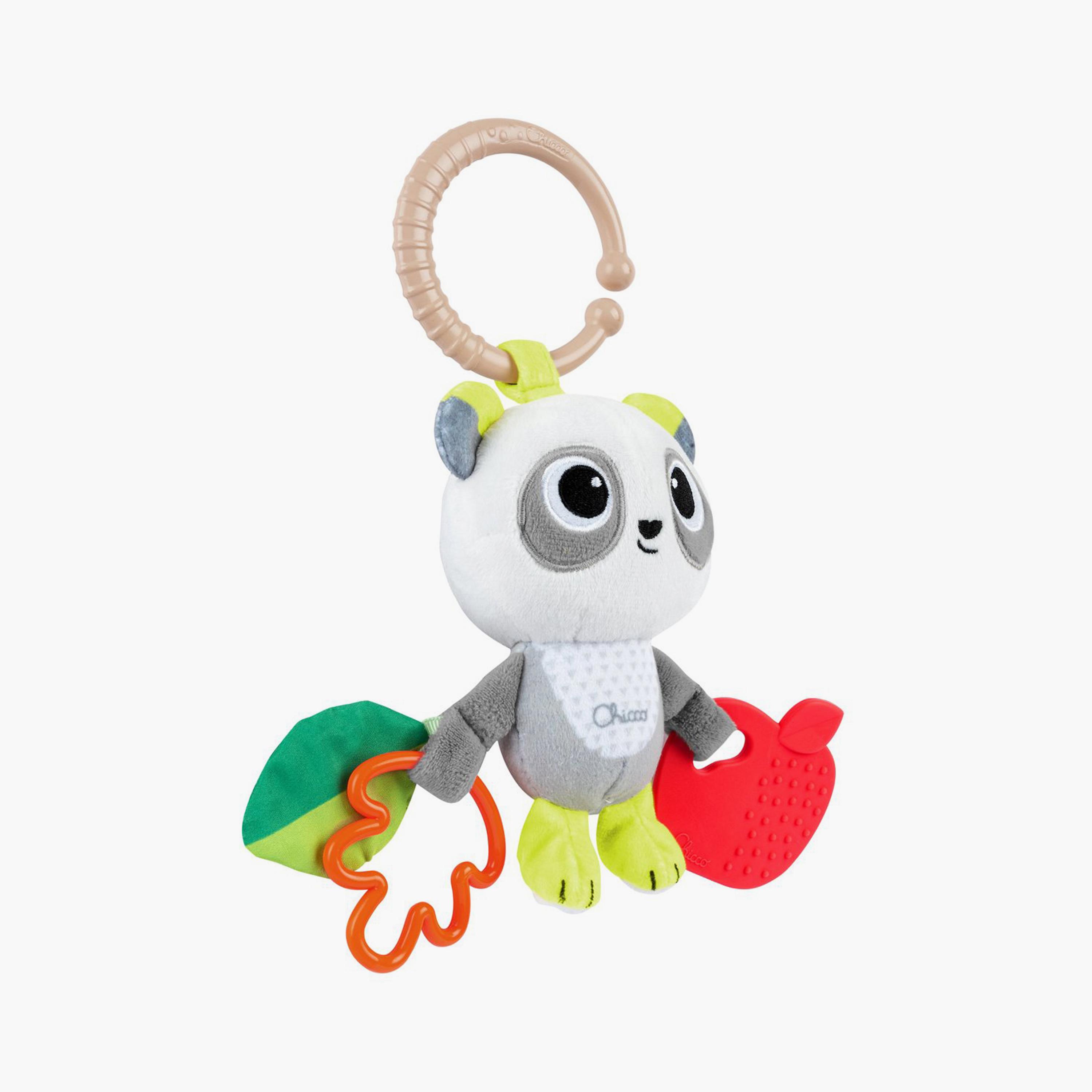 الأنشطة الأولى: خشخيشة باندا قماش من شيكو - عمر 3 إلى 24 شهرًا-toys-babyandtoddlertoys-rattlesandteethers-image-1