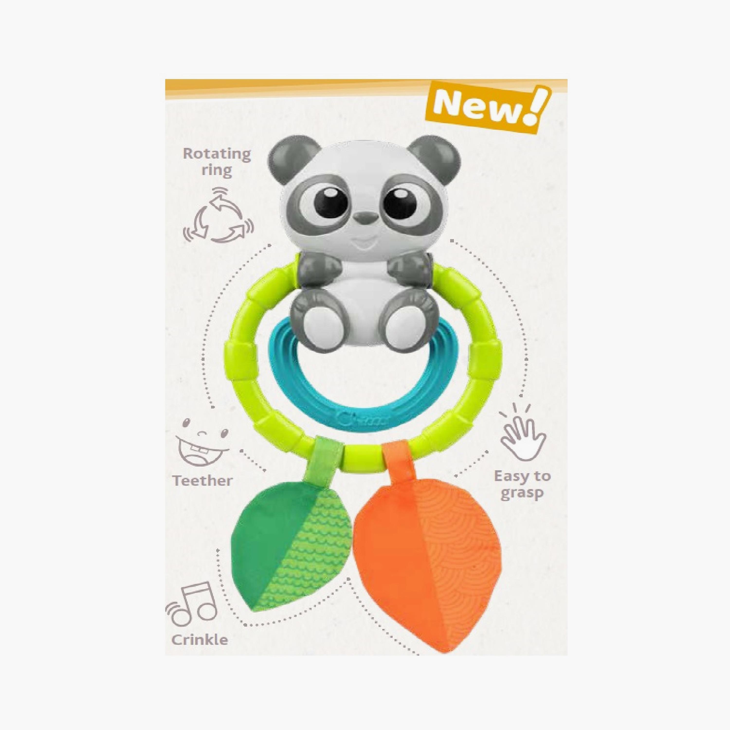 خشخيشة بلاستيكية على شكل باندا  من شيكو - عمر 0 إلى 18 شهرًا-toys-babyandtoddlertoys-rattlesandteethers-image-2