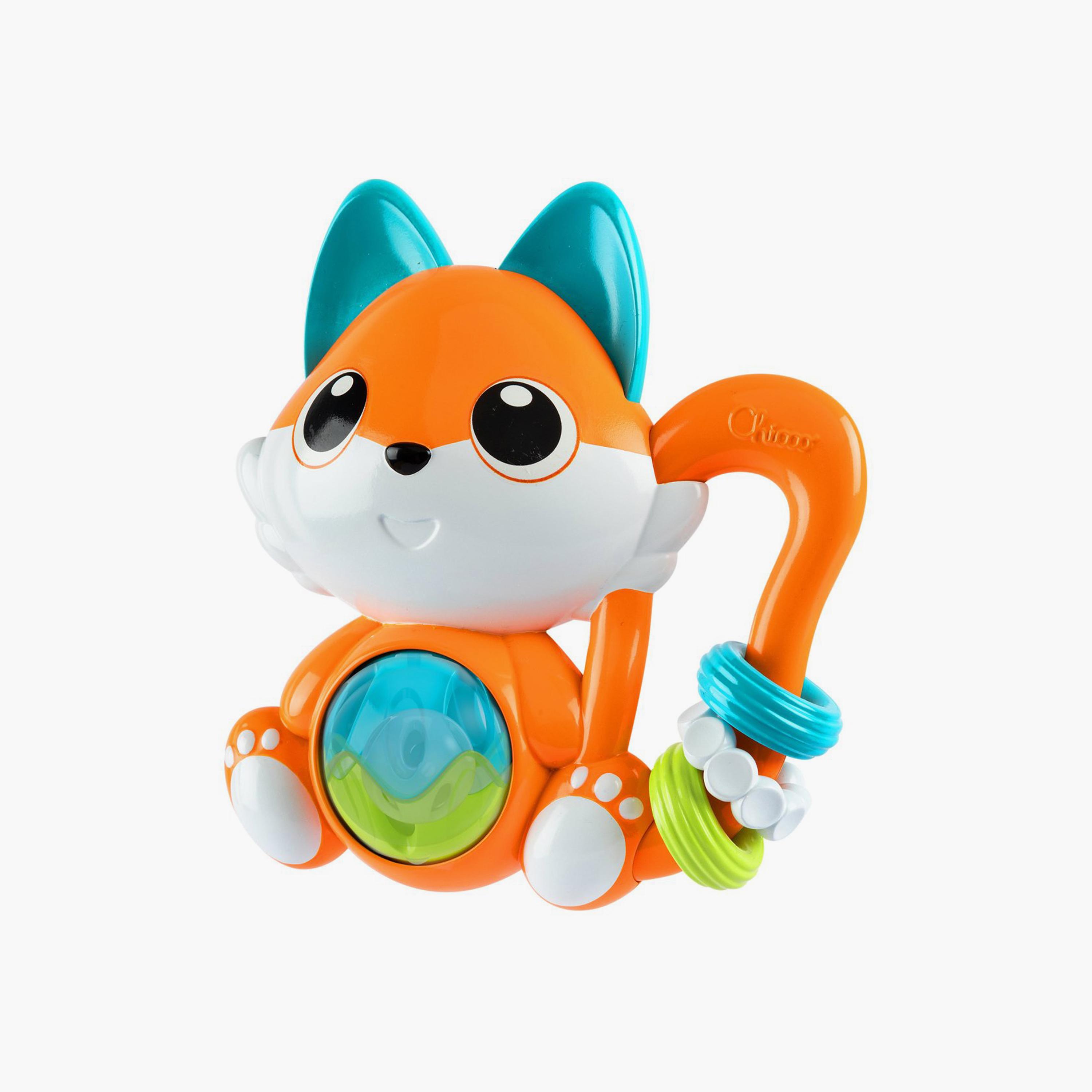 Chicco Musical Fox Plastic Rattle - 6-36 Months-toys-babyandtoddlertoys-rattlesandteethers-image-6