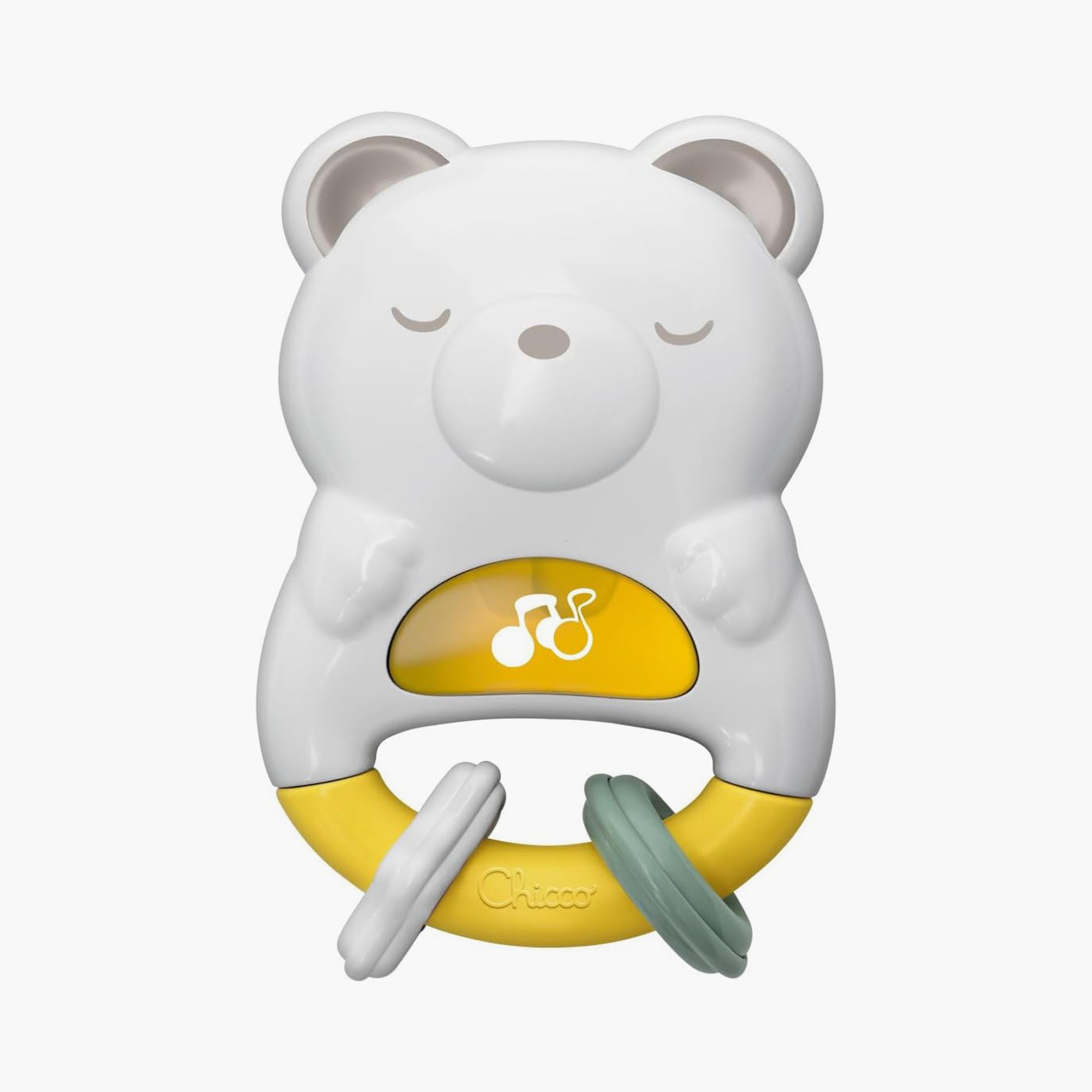Chicco Day & Night Bear Electronic Rattle - 0 Months+-toys-babyandtoddlertoys-lightsandmusicaltoys-image-1