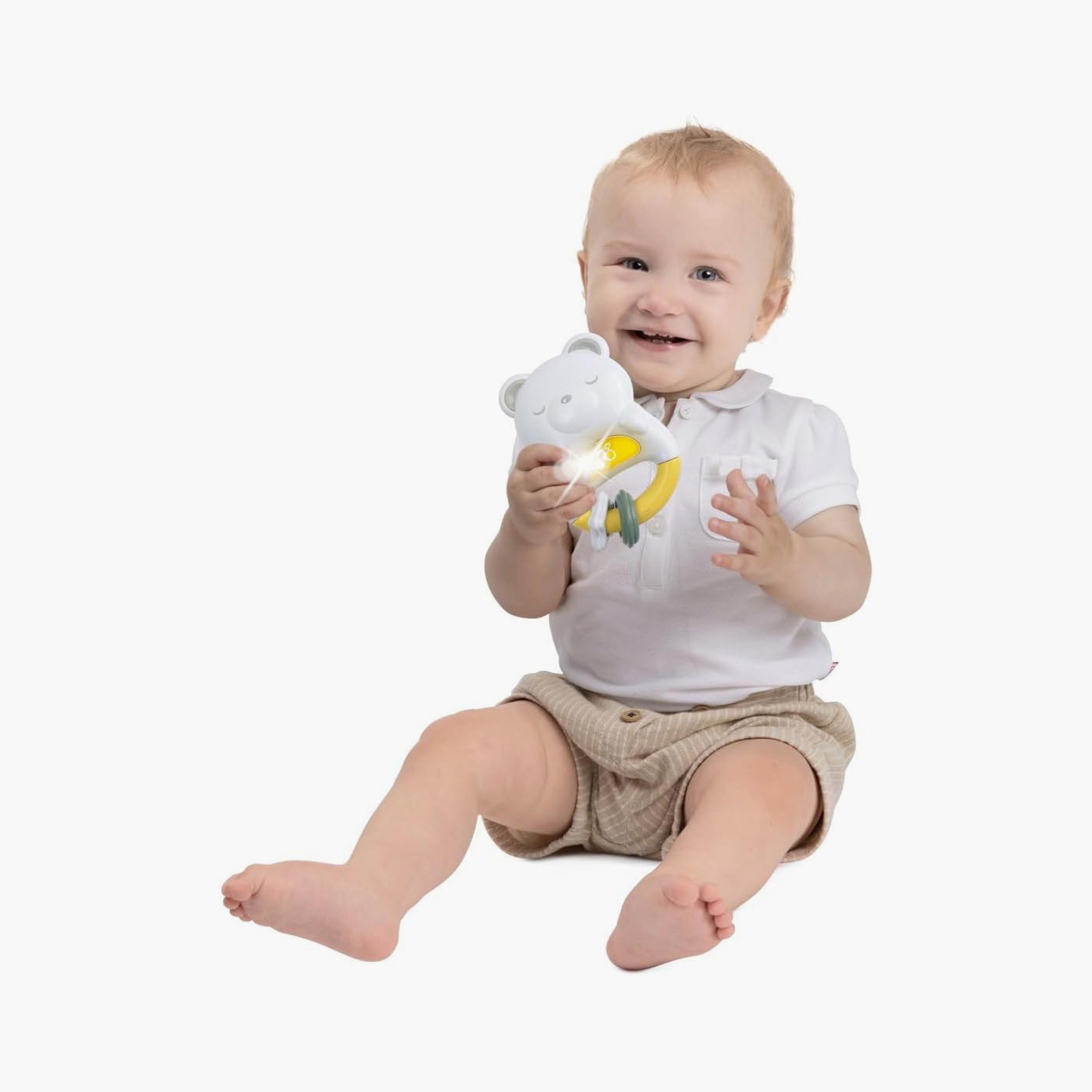 Chicco Day & Night Bear Electronic Rattle - 0 Months+-toys-babyandtoddlertoys-lightsandmusicaltoys-image-2