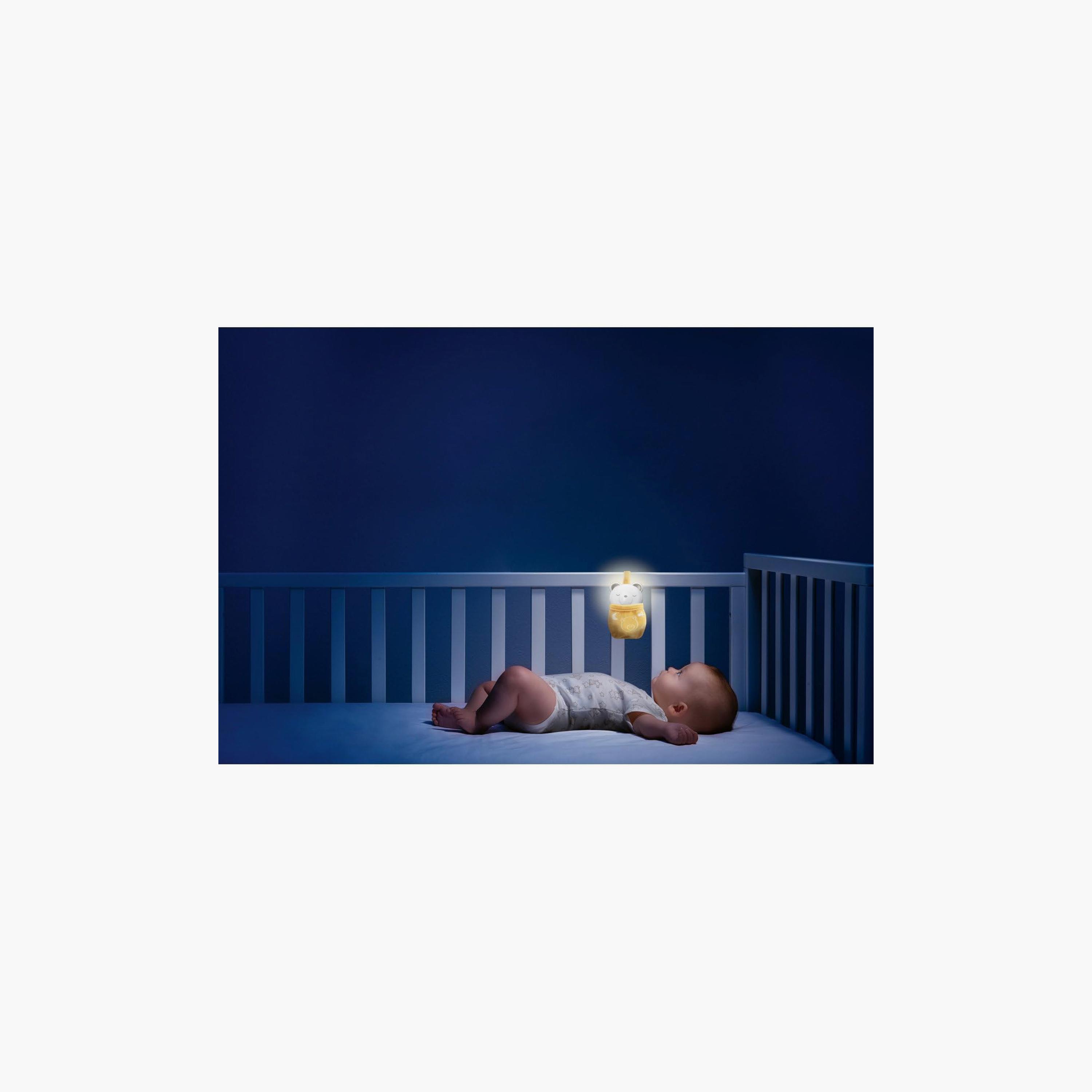 Chicco Day & Night Bear Electronic Rattle - 0 Months+-toys-babyandtoddlertoys-lightsandmusicaltoys-image-4