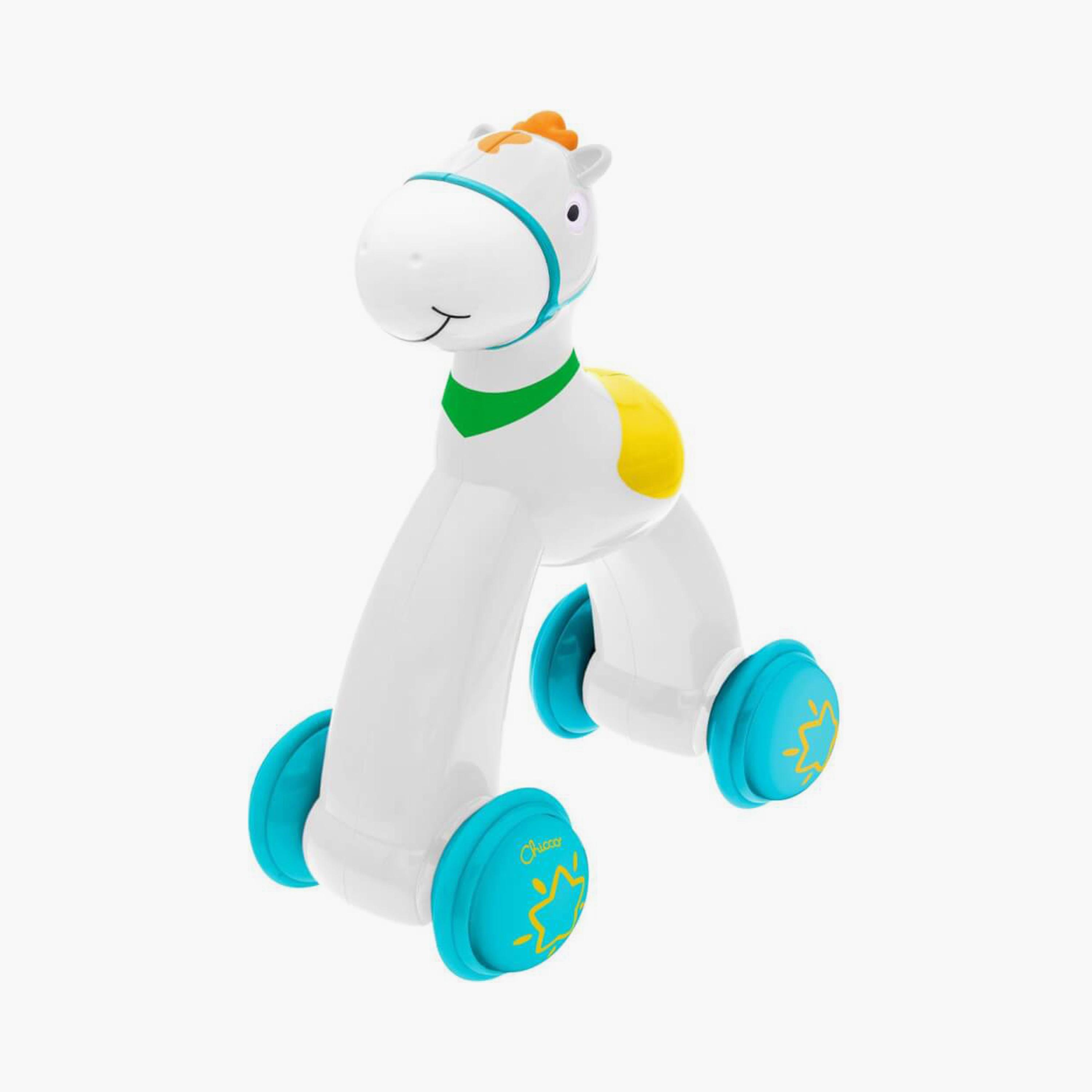 Chicco Push & Go Horse Toy - 12-36 Months-toys-babyandtoddlertoys-pushandpulltoys-image-1