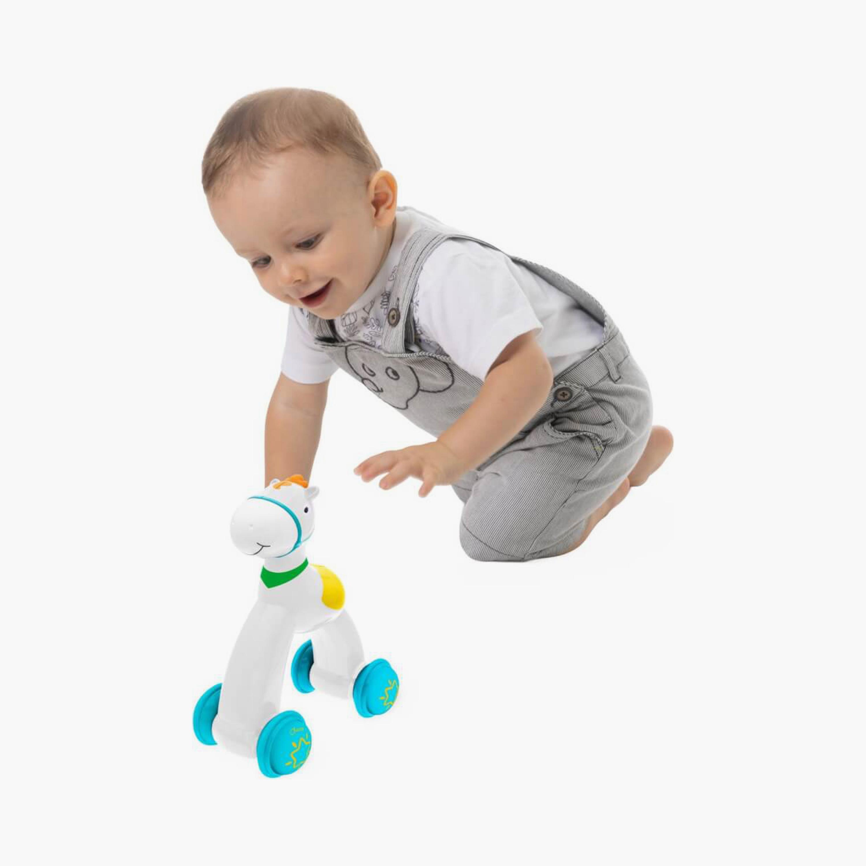 Chicco Push & Go Horse Toy - 12-36 Months-toys-babyandtoddlertoys-pushandpulltoys-image-3