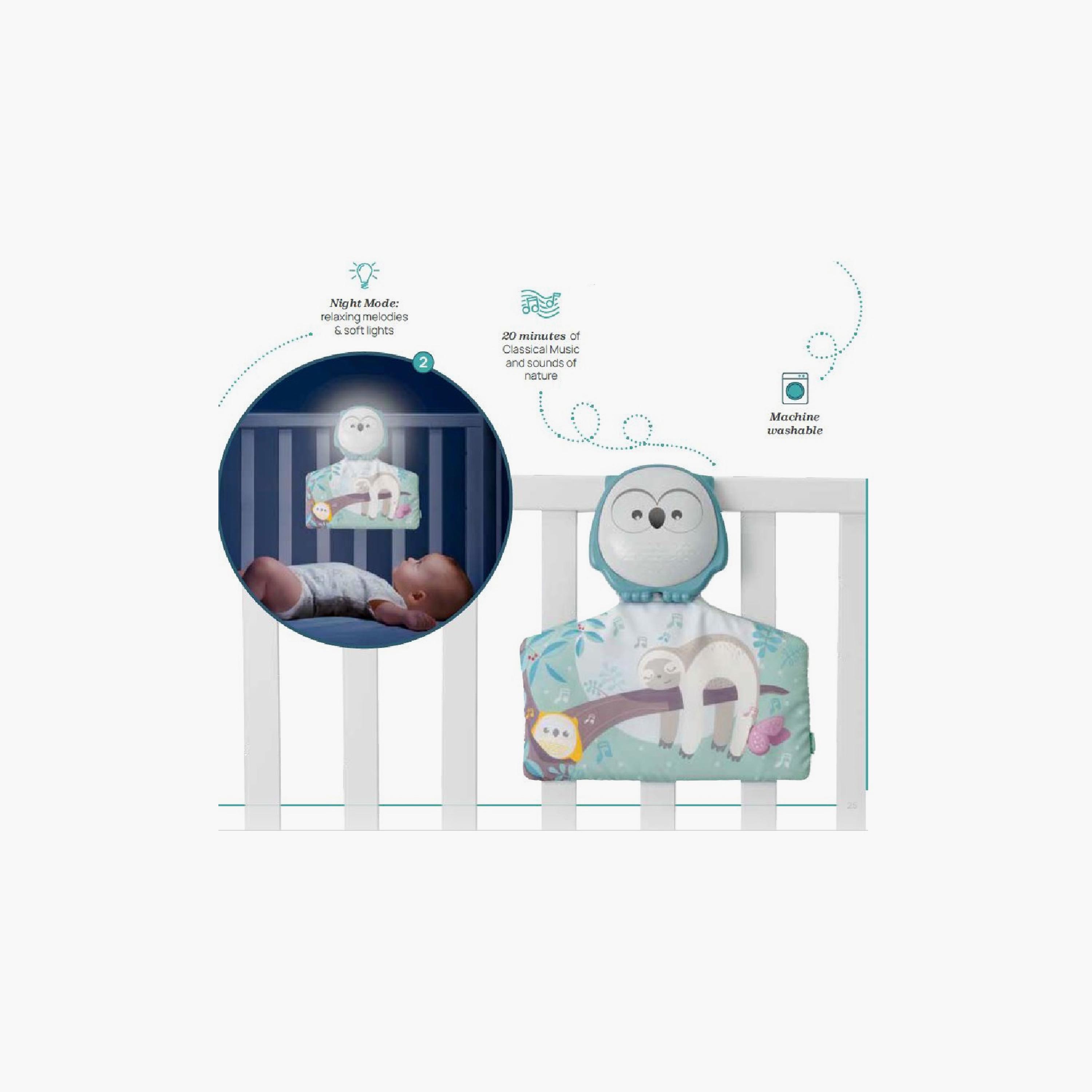 Chicco Owly 2-in-1 Electronic Playmat - 0 Months+-baby-infantactivity-playpensandplaymats-image-13