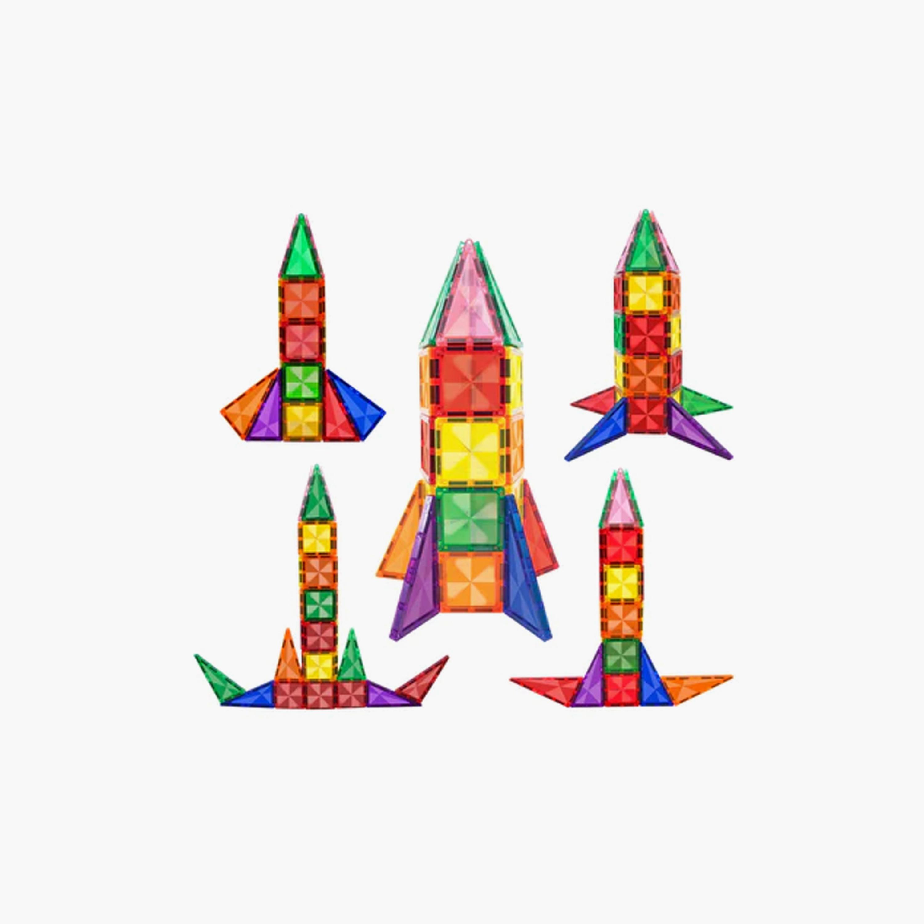 مكعبات بناء مغناطيسية ميني دايموند 30 قطعة روكيت من بيكاسو تايلز-toys-buildingblocks-magnetictoys-image-1