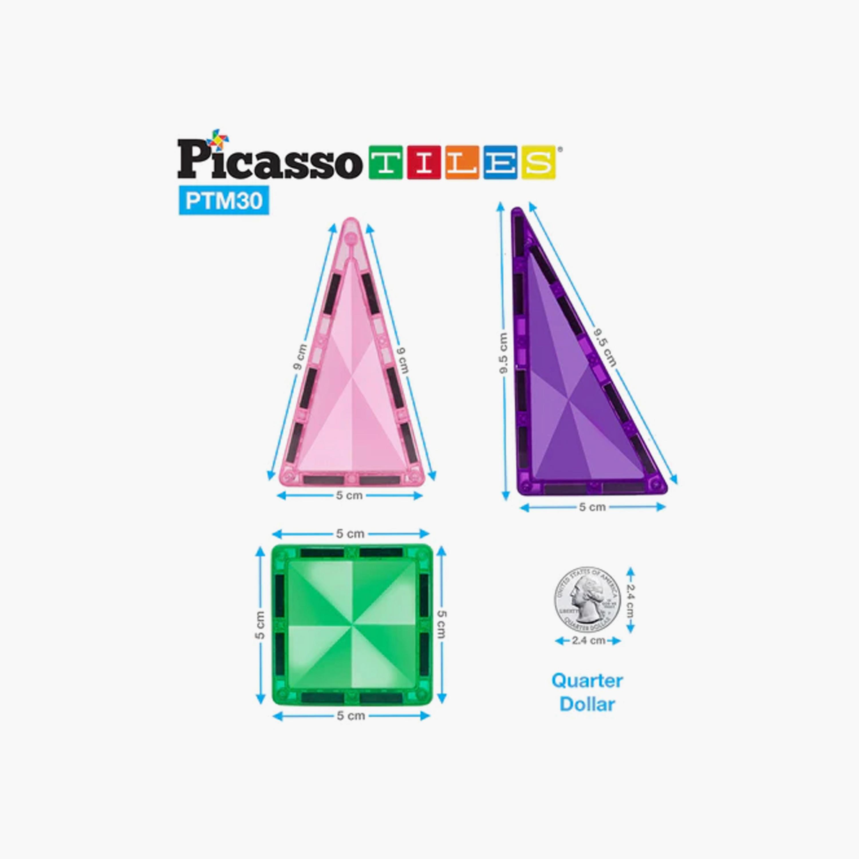 مكعبات بناء مغناطيسية ميني دايموند 30 قطعة روكيت من بيكاسو تايلز-toys-buildingblocks-magnetictoys-image-11