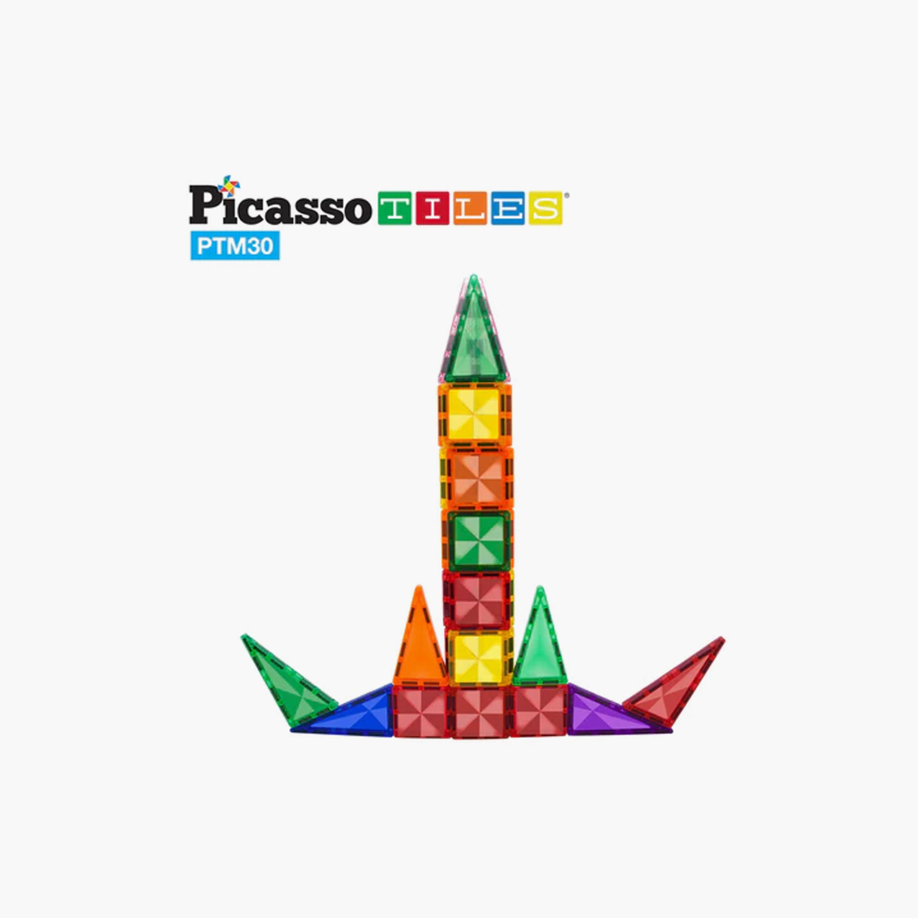 مكعبات بناء مغناطيسية ميني دايموند 30 قطعة روكيت من بيكاسو تايلز-toys-buildingblocks-magnetictoys-image-9