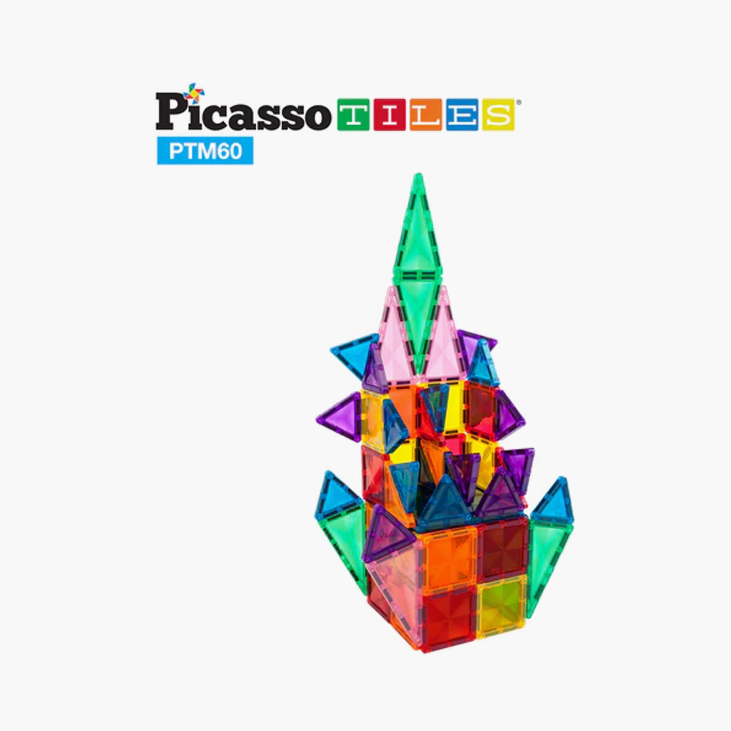 مكعبات بناء مغناطيسية ميني دايموند 60 قطعة من بيكاسو تايلز-toys-buildingblocks-magnetictoys-image-4