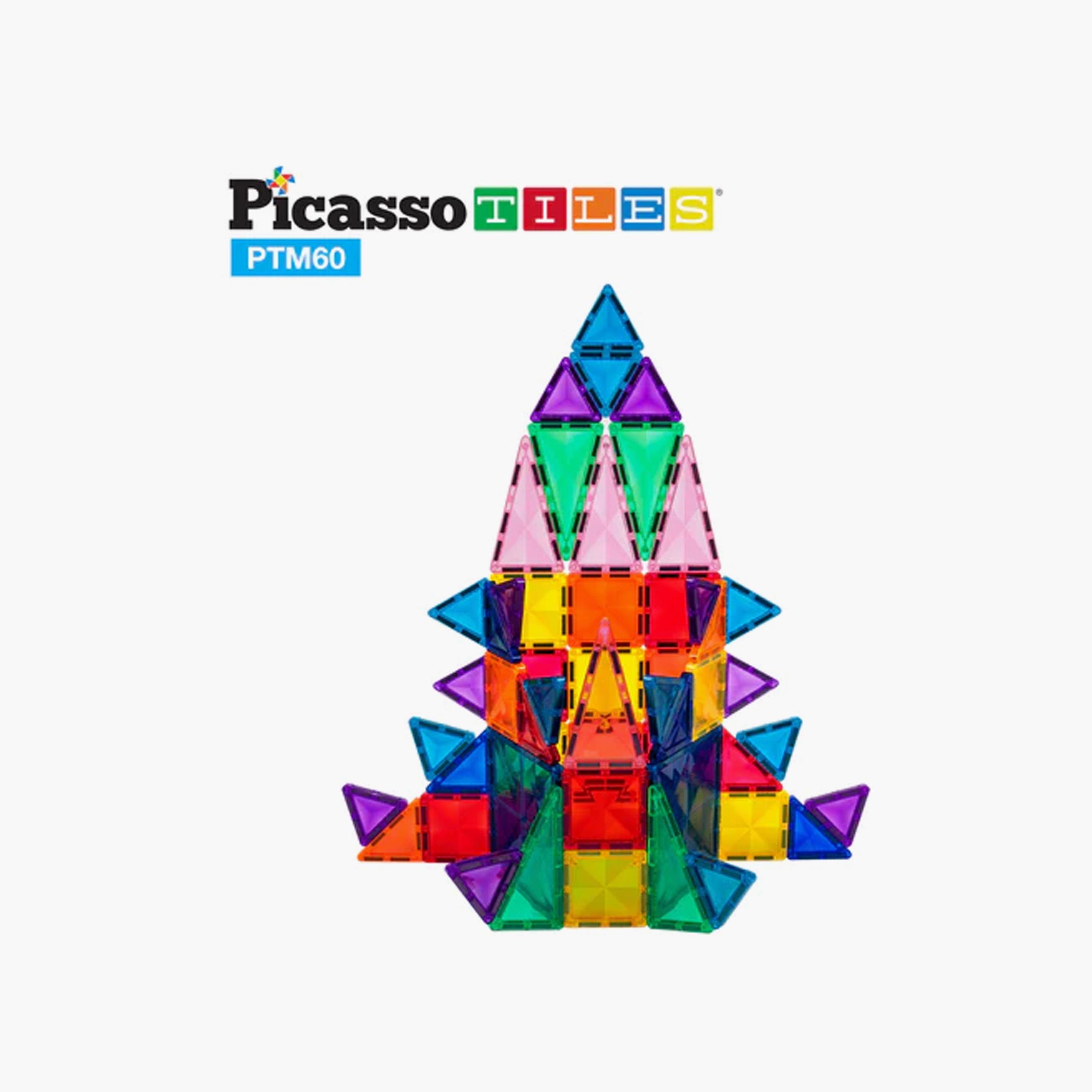 مكعبات بناء مغناطيسية ميني دايموند 60 قطعة من بيكاسو تايلز-toys-buildingblocks-magnetictoys-image-5