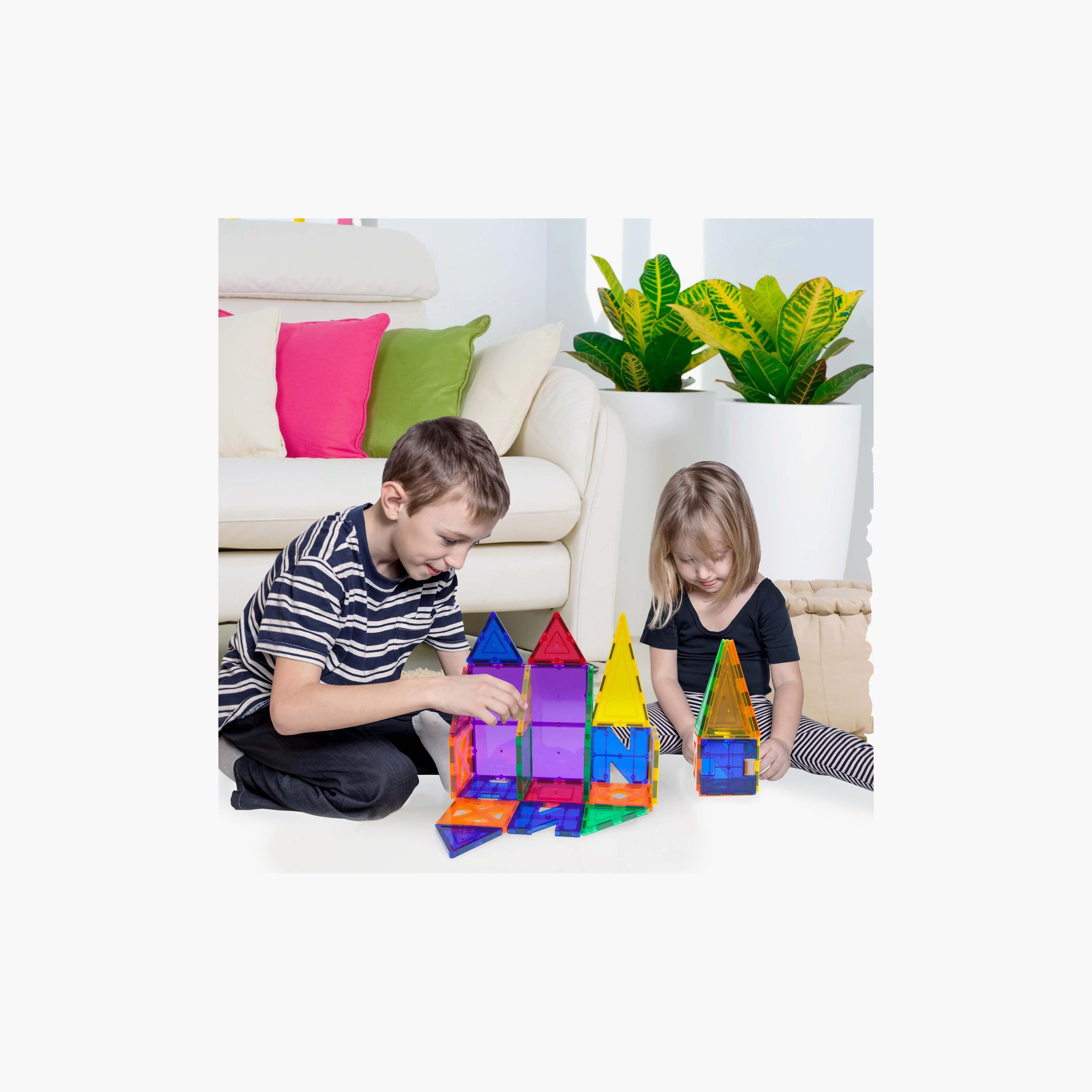 Picasso Tiles 33-Piece Magnetic Educational Building Tile Set-toys-buildingblocks-magnetictoys-image-5