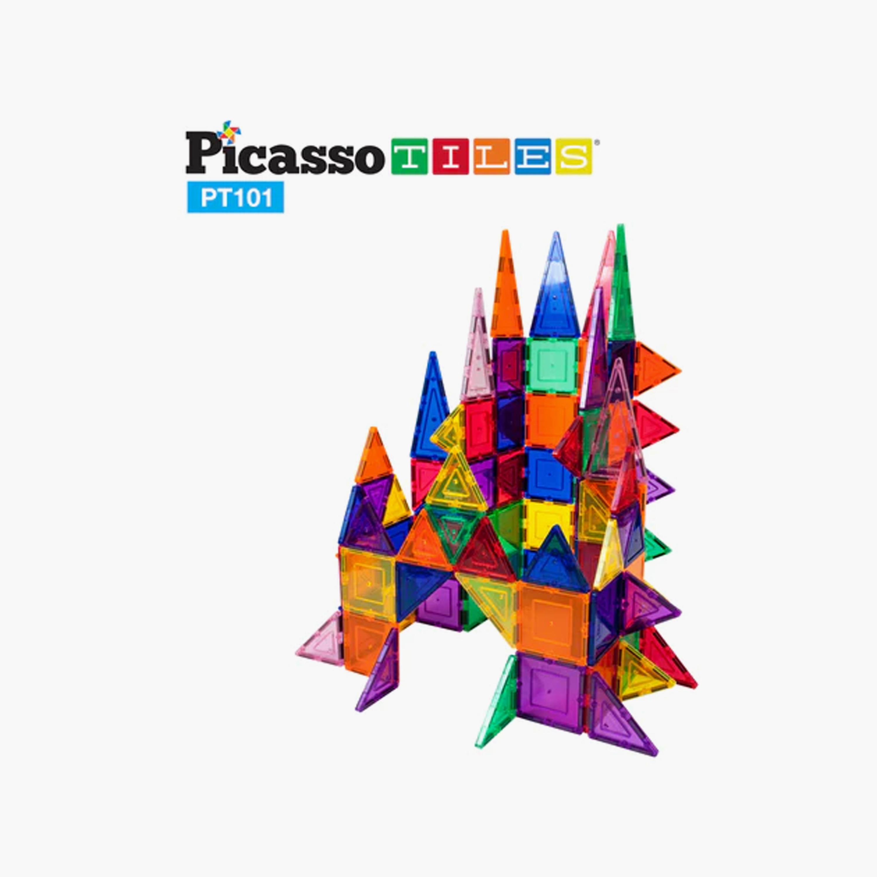 ألعاب بناء مغناطيسية ثلاثية الأبعاد 101 قطعة من بيكاسو تايلز-toys-buildingblocks-magnetictoys-image-6