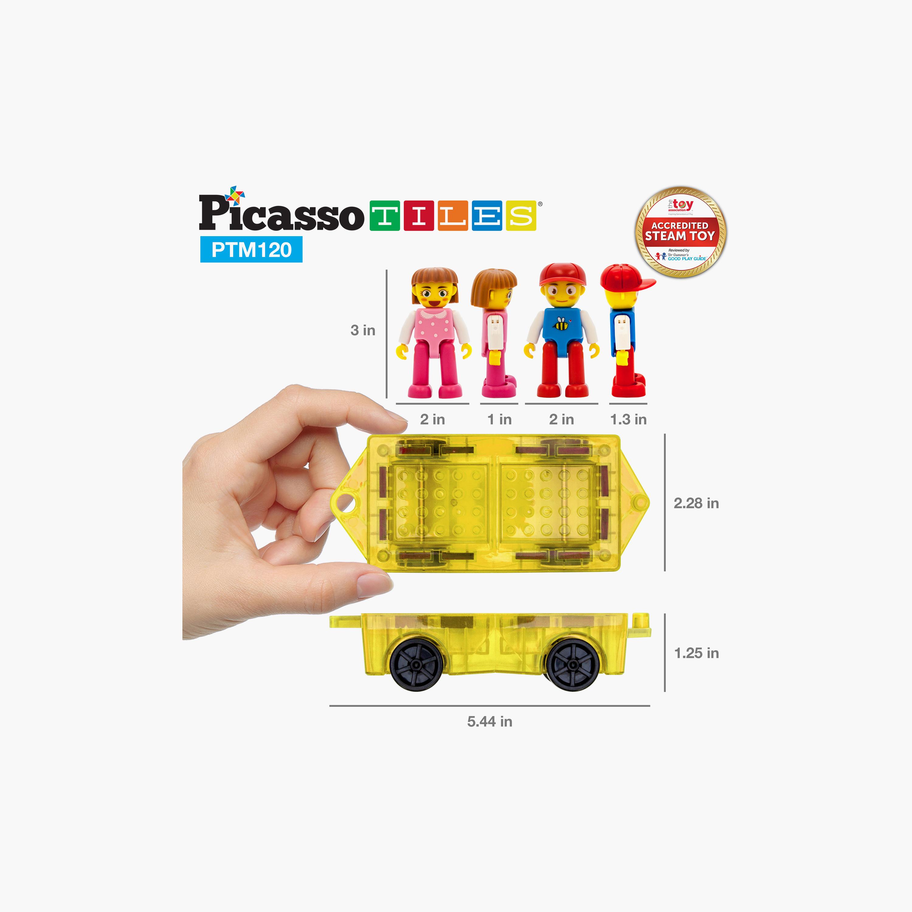 لعبة مكعبات بناء مغناطيسية من سلسلة ميني دايموند مكونة من 120 قطعة من بيكاسو تايلز-toys-buildingblocks-magnetictoys-image-13