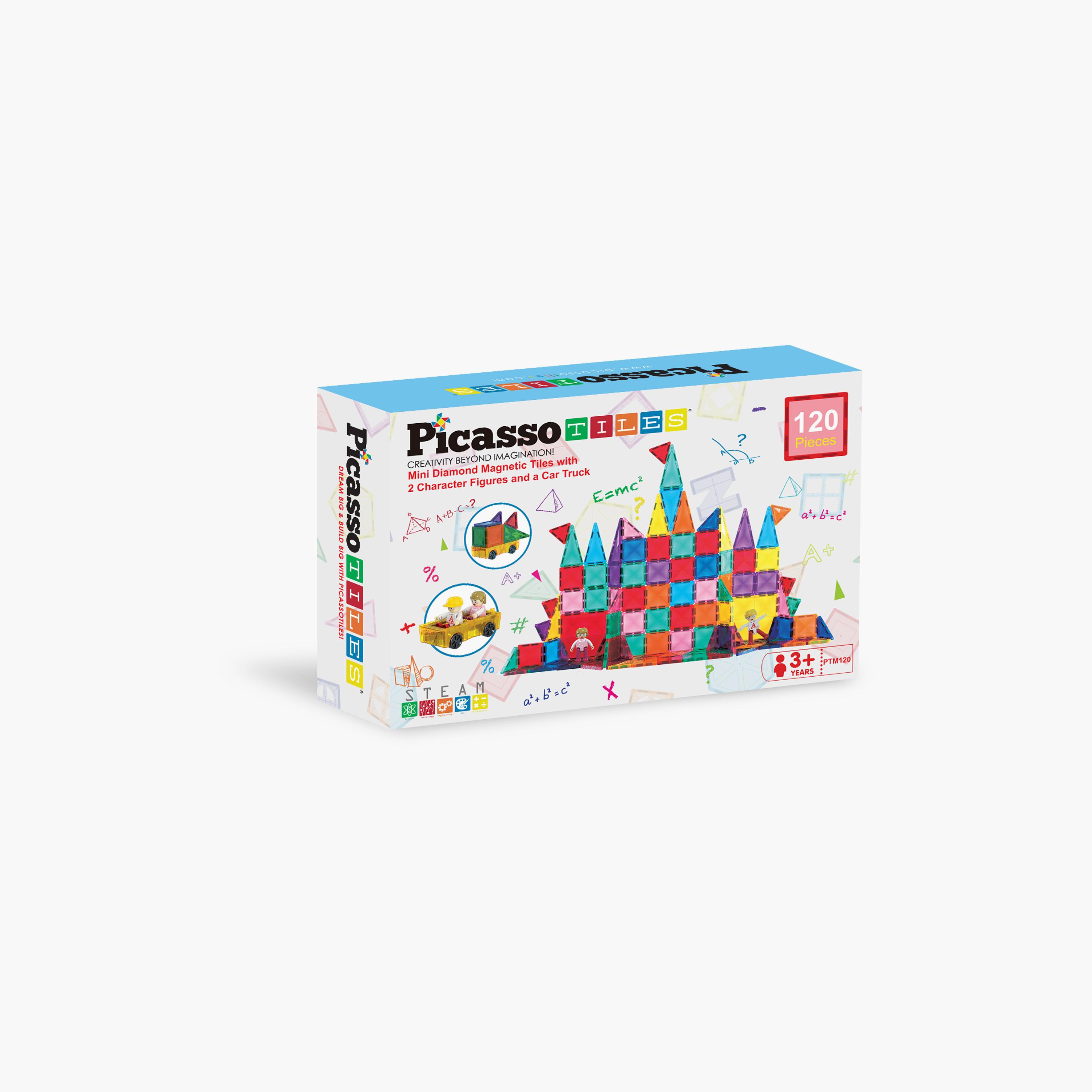 لعبة مكعبات بناء مغناطيسية من سلسلة ميني دايموند مكونة من 120 قطعة من بيكاسو تايلز-toys-buildingblocks-magnetictoys-image-6