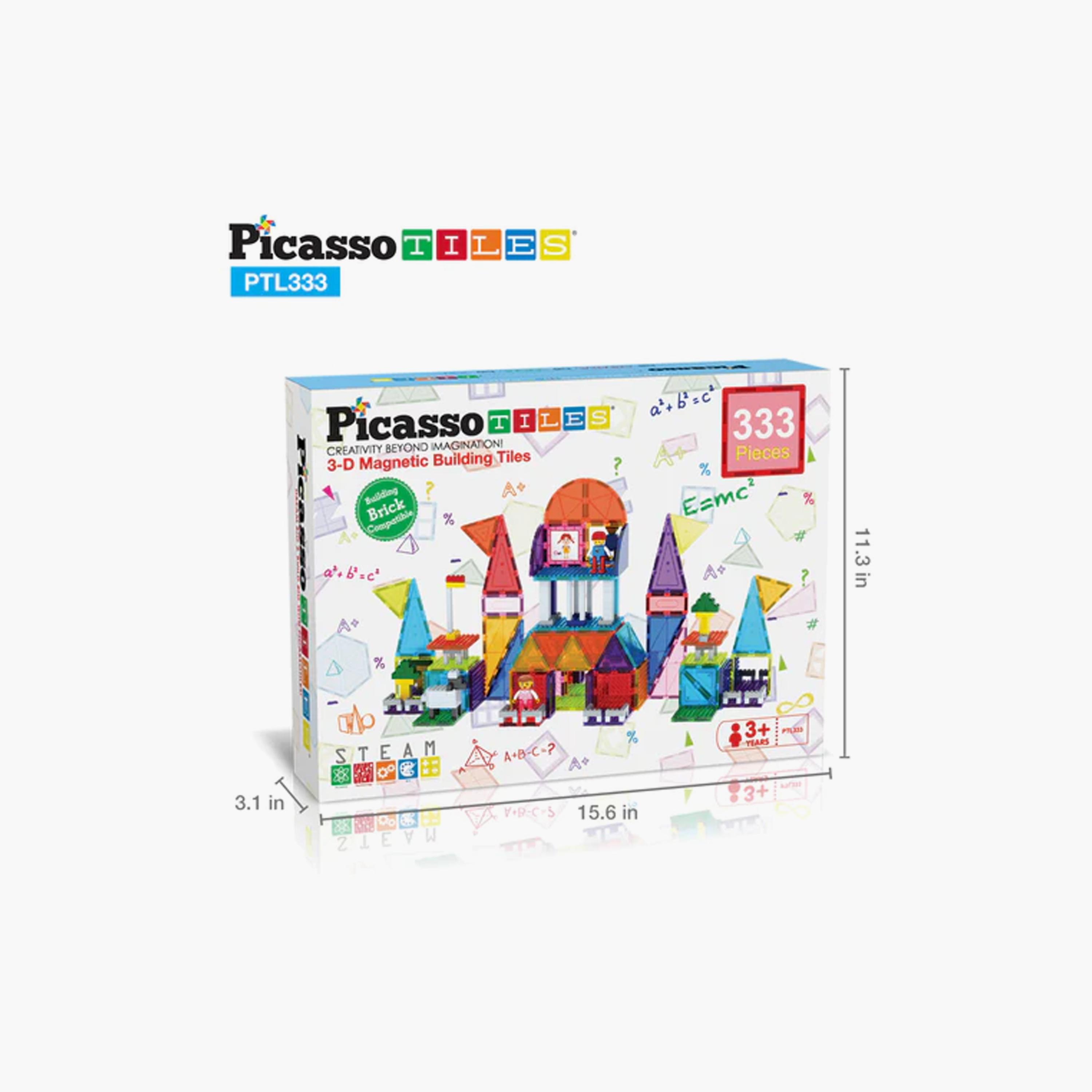 333 قطعة مغناطيسية للبناء والبلاط ثلاثي الأبعاد من بيكاسو تايلز-toys-buildingblocks-magnetictoys-image-8