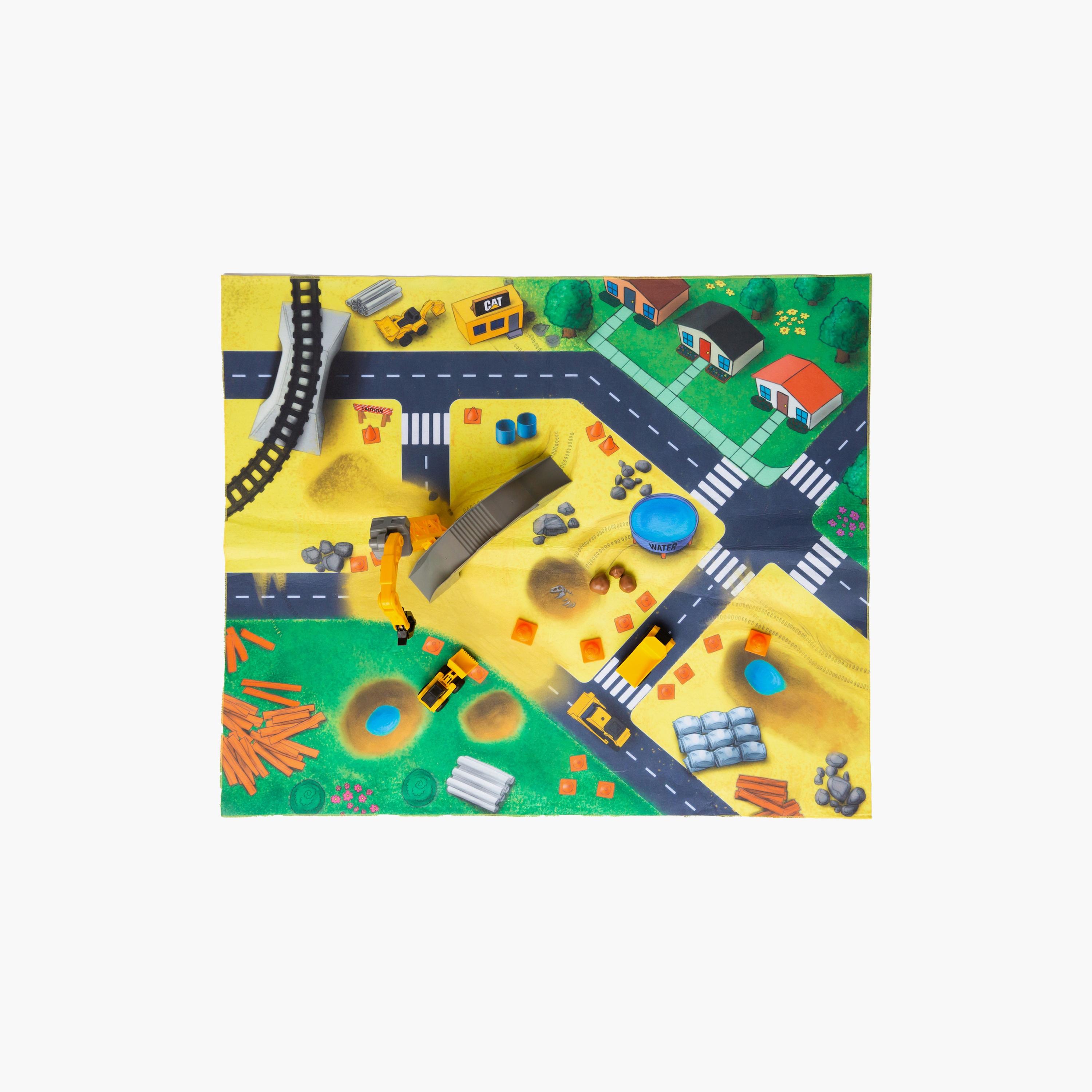 Funrise Little Machine Construction Mat Playset with 2-Piece Toy Machine-toys-buildingblocks-constructionsets-image-2