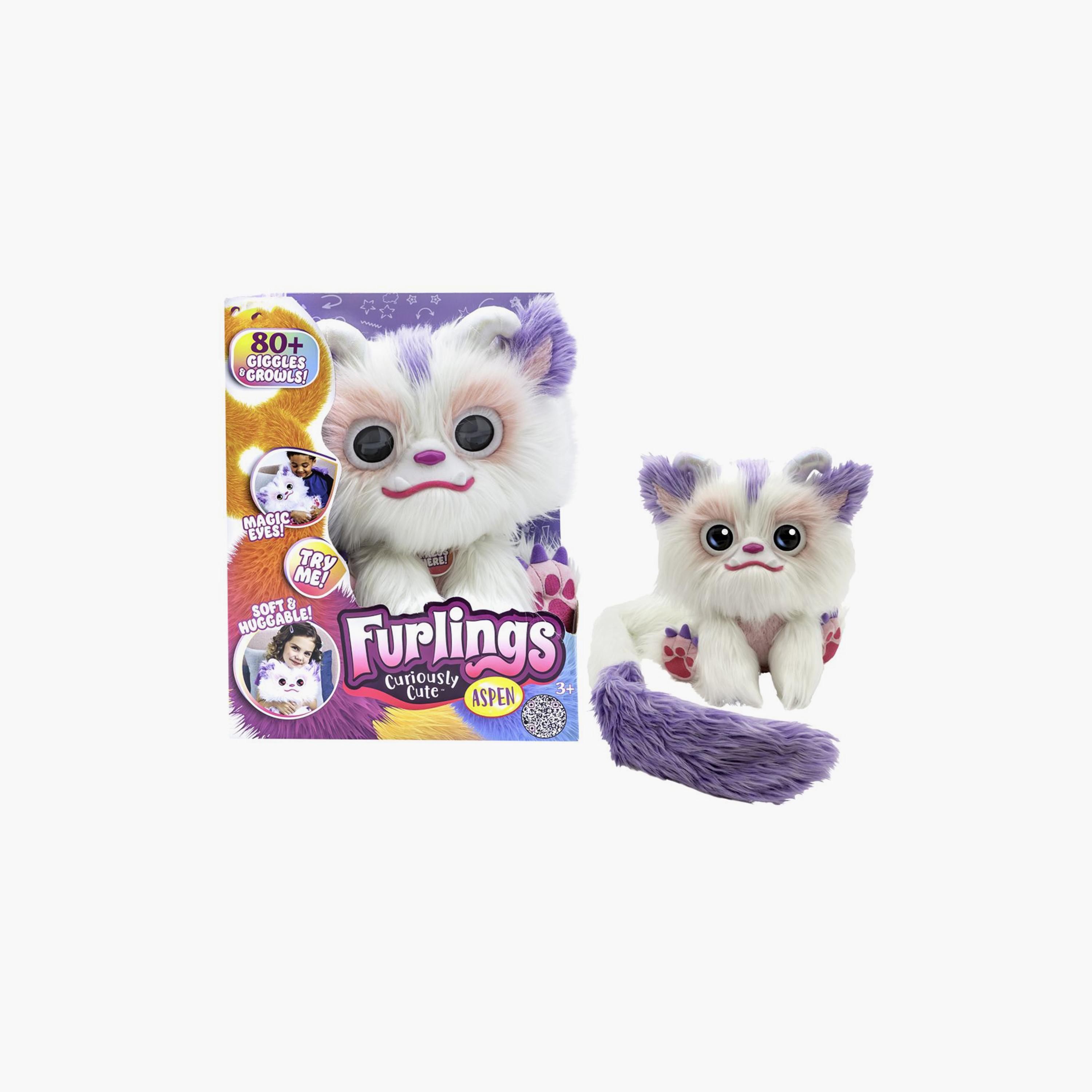 Funrise Battery Operated Furlings Companion Aspen Plush Toy with 80+ Giggles Growls - 14 Inch-toys-plushsofttoys-animals-image-10