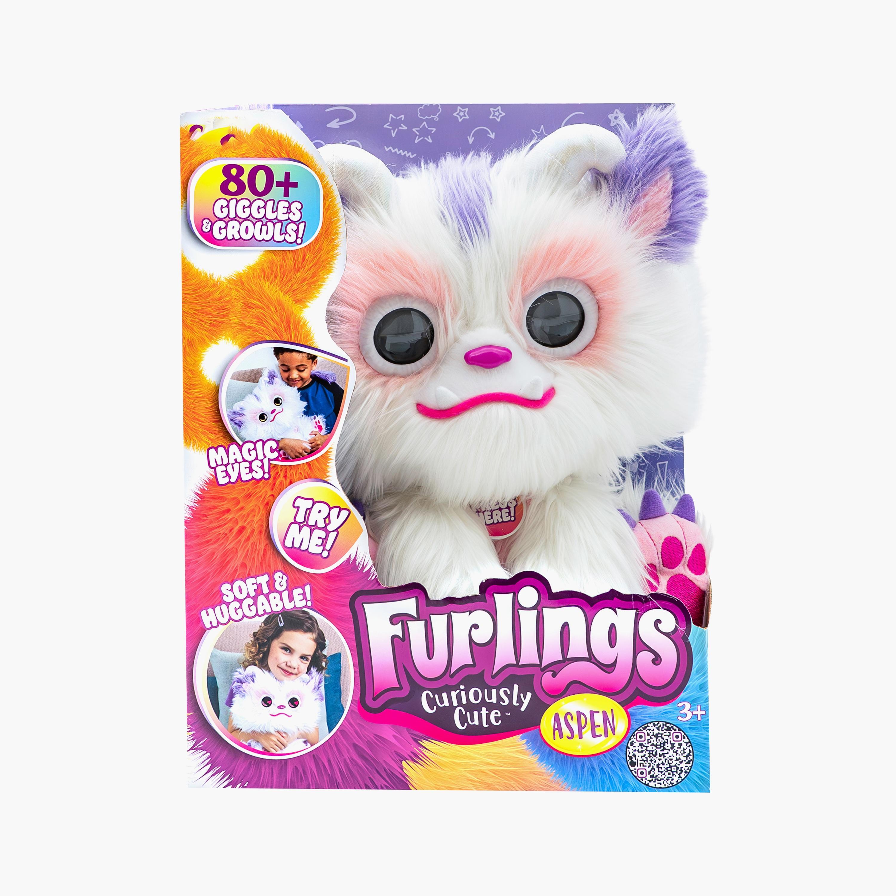 Funrise Battery Operated Furlings Companion Aspen Plush Toy with 80+ Giggles Growls - 14 Inch-toys-plushsofttoys-animals-image-4