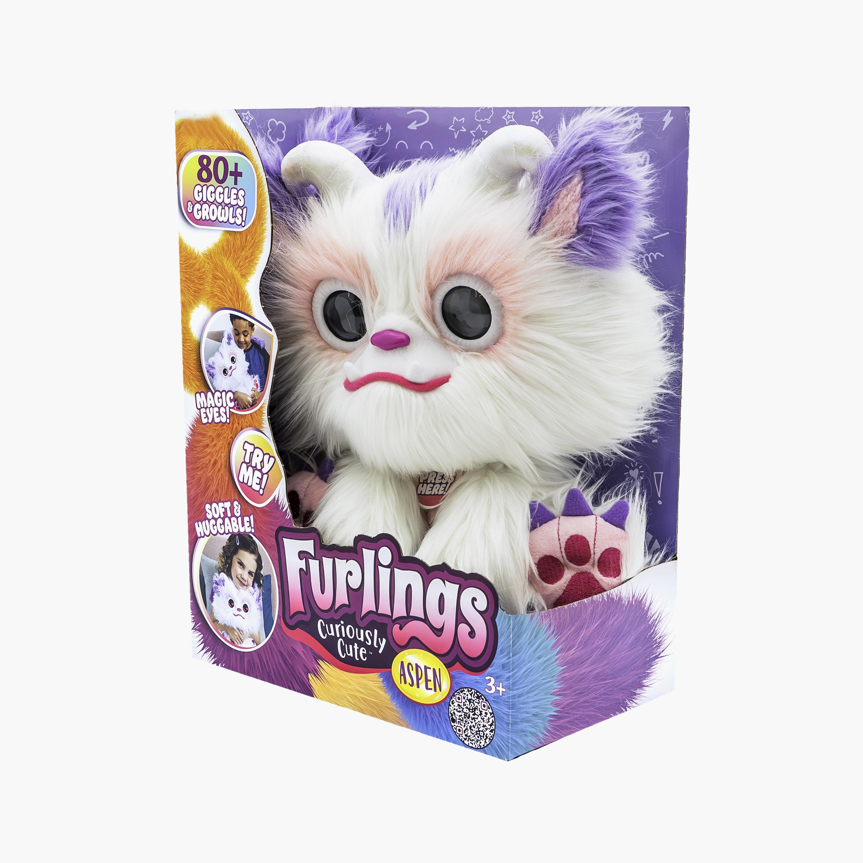 Funrise Battery Operated Furlings Companion Aspen Plush Toy with 80+ Giggles Growls - 14 Inch-toys-plushsofttoys-animals-image-5