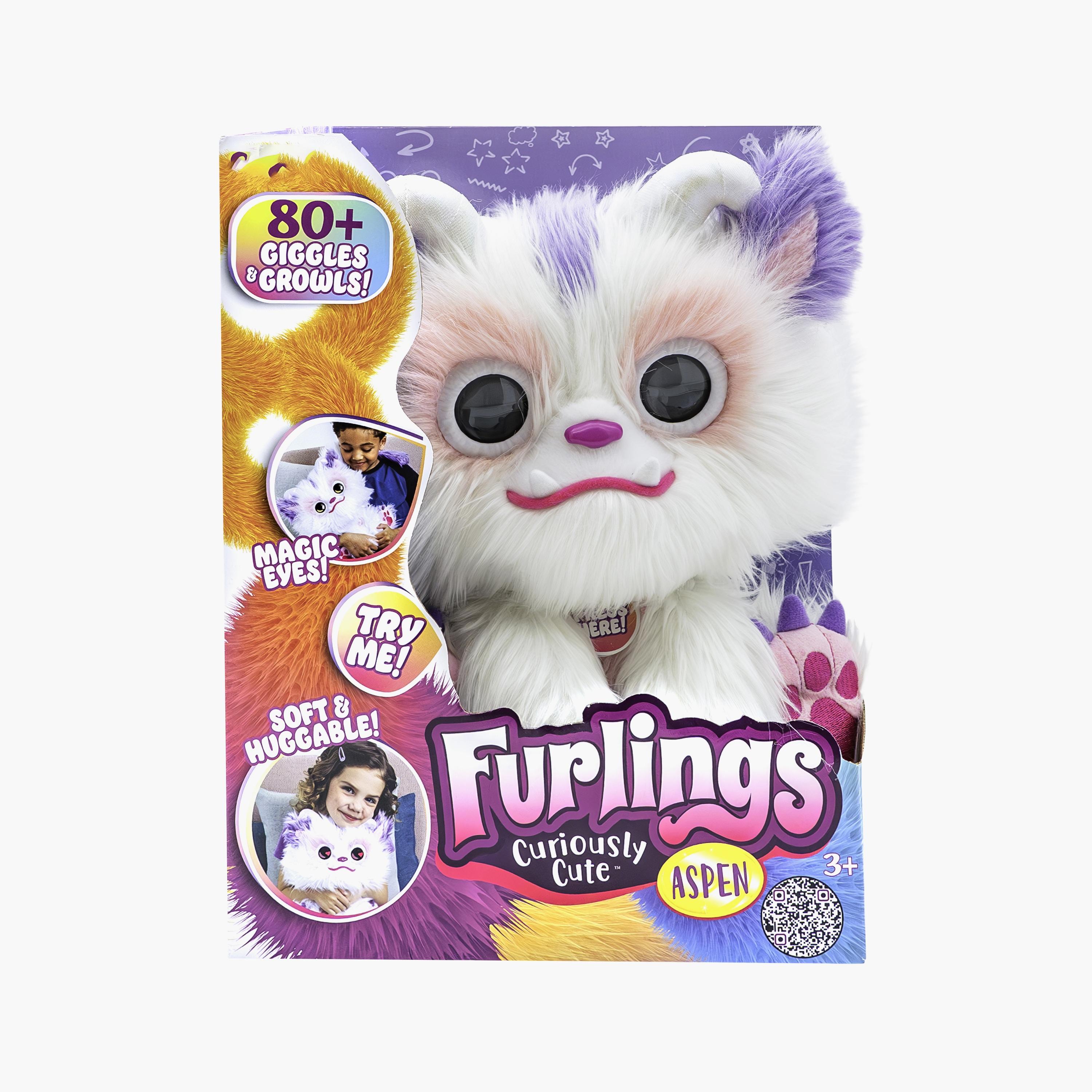 Funrise Battery Operated Furlings Companion Aspen Plush Toy with 80+ Giggles Growls - 14 Inch-toys-plushsofttoys-animals-image-8