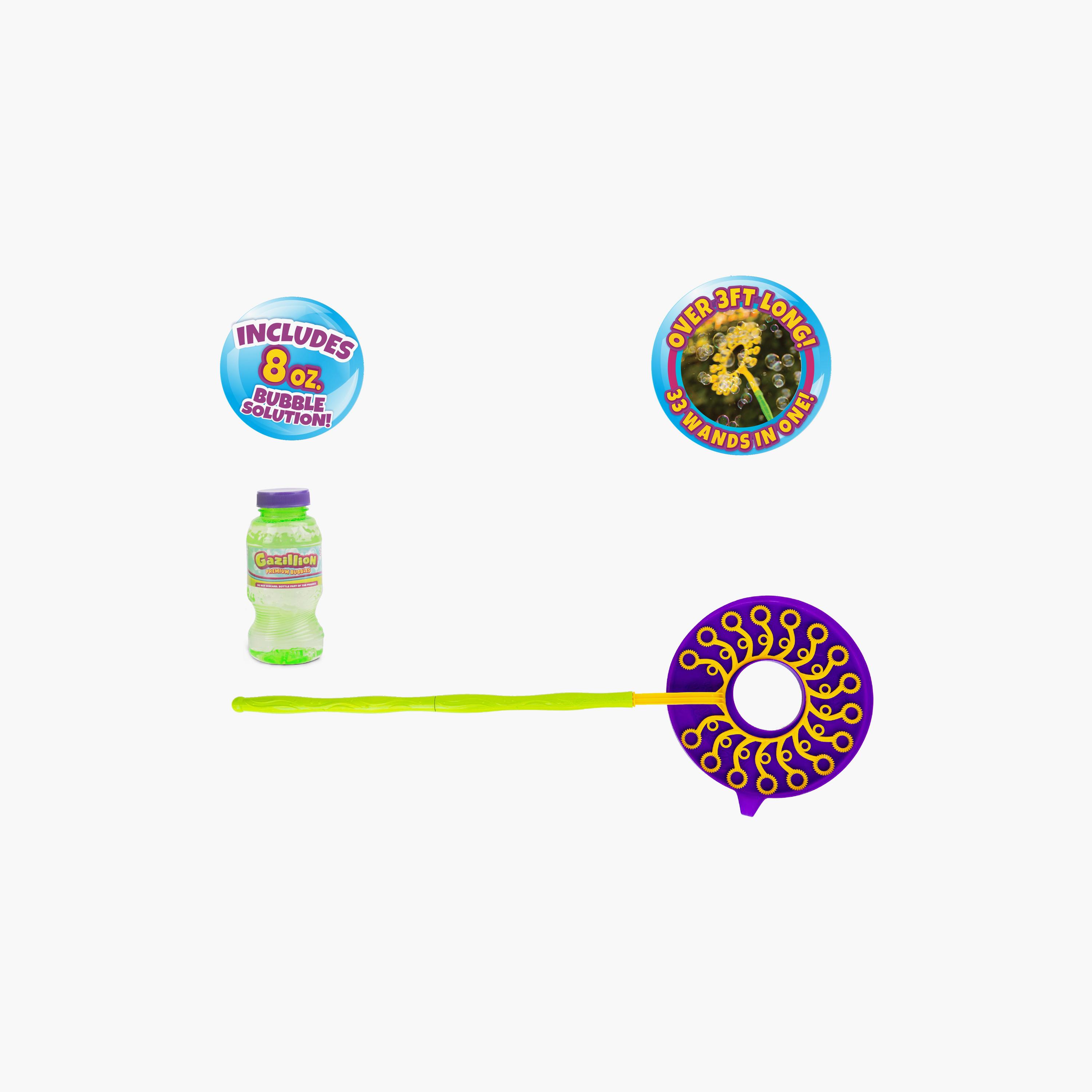 عصا جازيليون ميجا-زيليون مع محلول مكون من قطعتين من فنرايز - 473 مل-toys-outdoor-poolandbeach-waterandbubbleguns-image-4