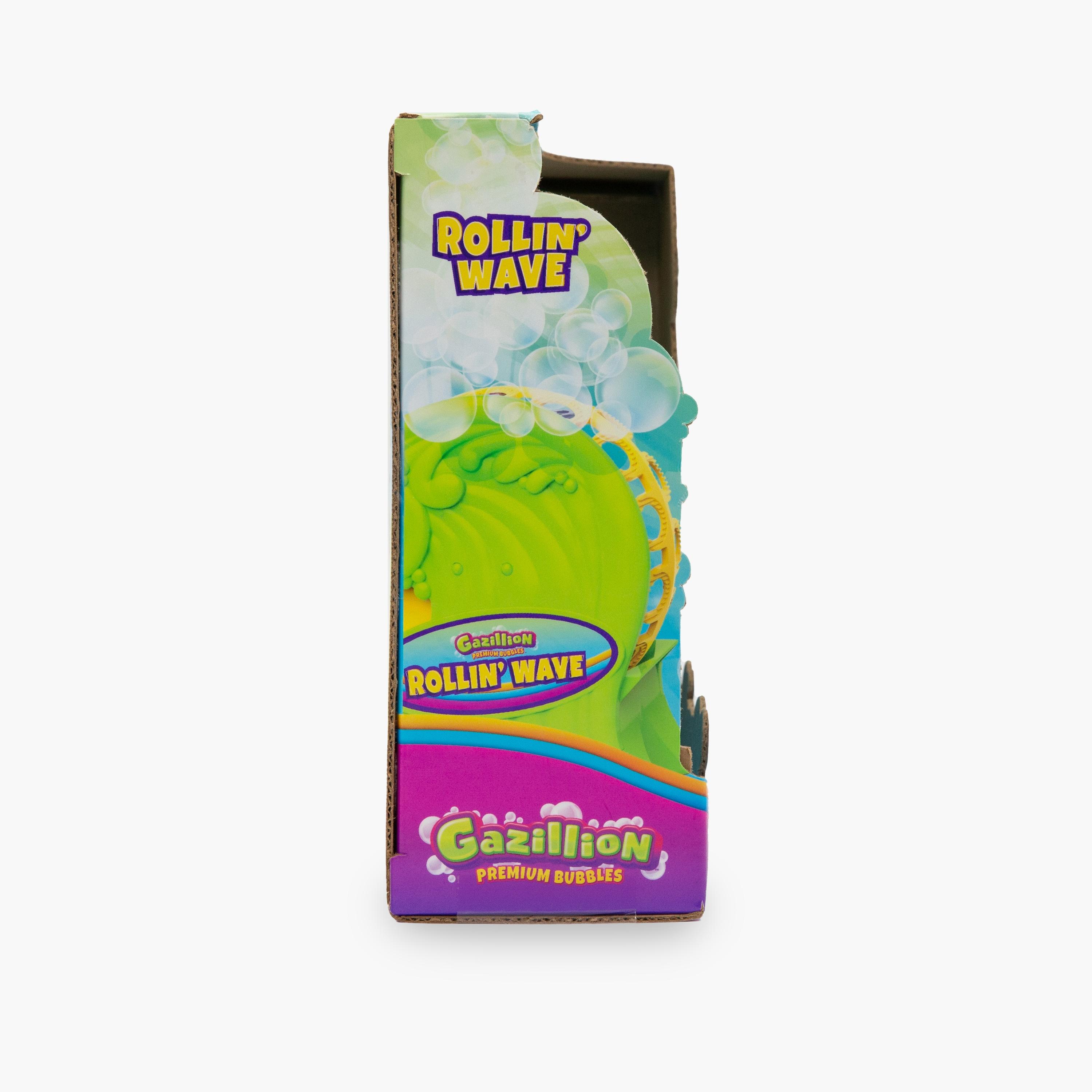 جهاز نفخ جازيليون رولين ويف يعمل بالبطارية مع محلول من فنرايز - 118 مل-toys-outdoor-poolandbeach-waterandbubbleguns-image-7