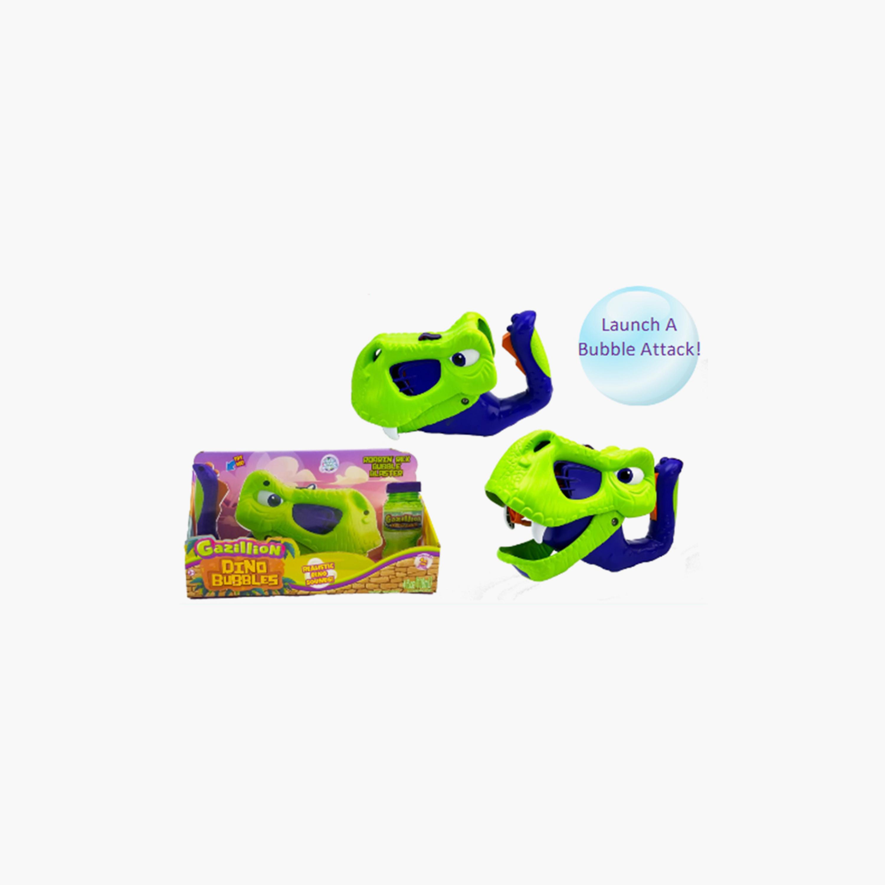 Funrise Battery Operated Gazillion Bubbles Roarin Rex Bubble Blaster Gun with Solution - 118 ml-toys-outdoor-poolandbeach-waterandbubbleguns-image-3