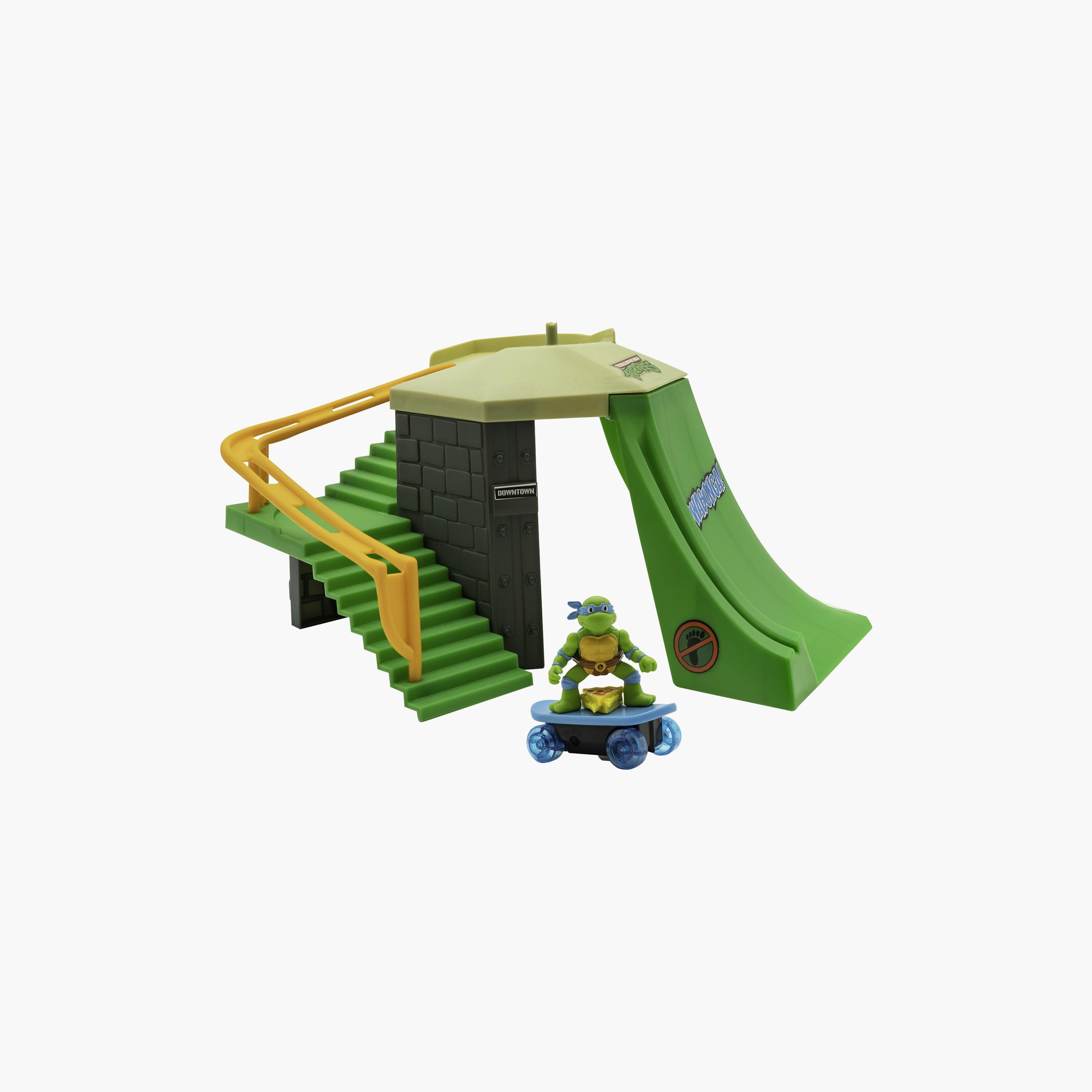 Funrise Teenage Mutant Ninja Turtles Mini Madness Skate Park - Classic - 3 Year+-toys-playfigures-actionplaysets-image-1