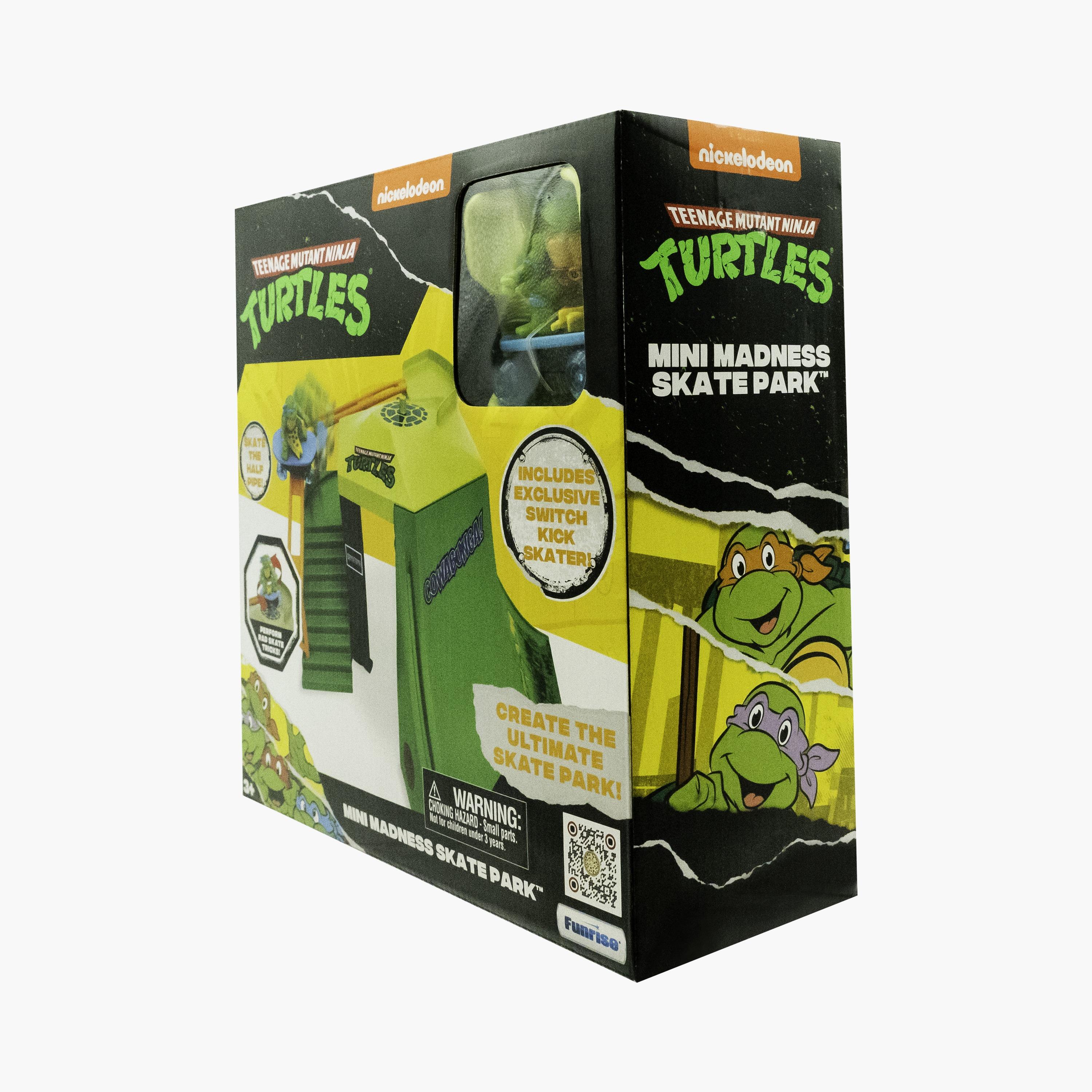 Funrise Teenage Mutant Ninja Turtles Mini Madness Skate Park - Classic - 3 Year+-toys-playfigures-actionplaysets-image-10