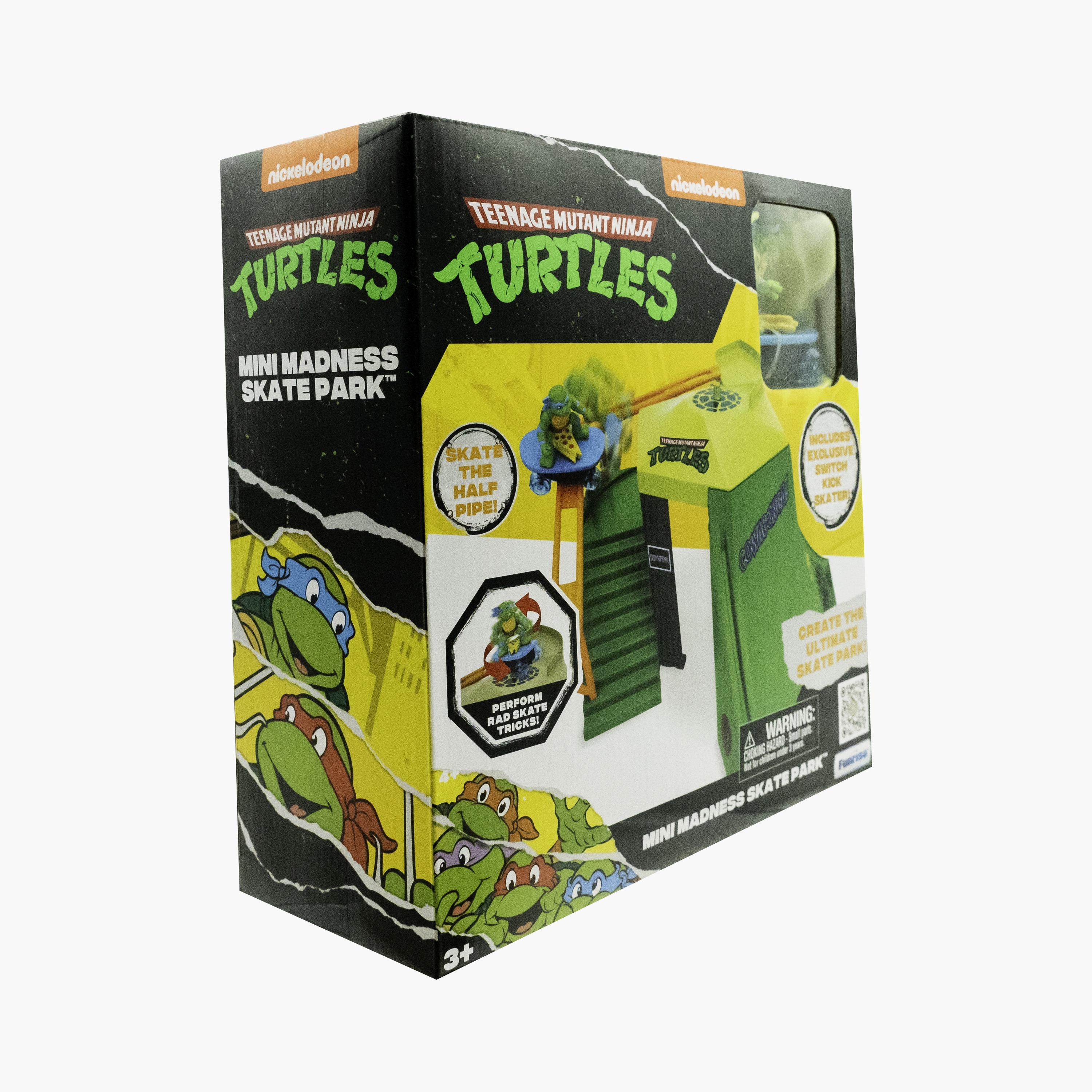 Funrise Teenage Mutant Ninja Turtles Mini Madness Skate Park - Classic - 3 Year+-toys-playfigures-actionplaysets-image-11