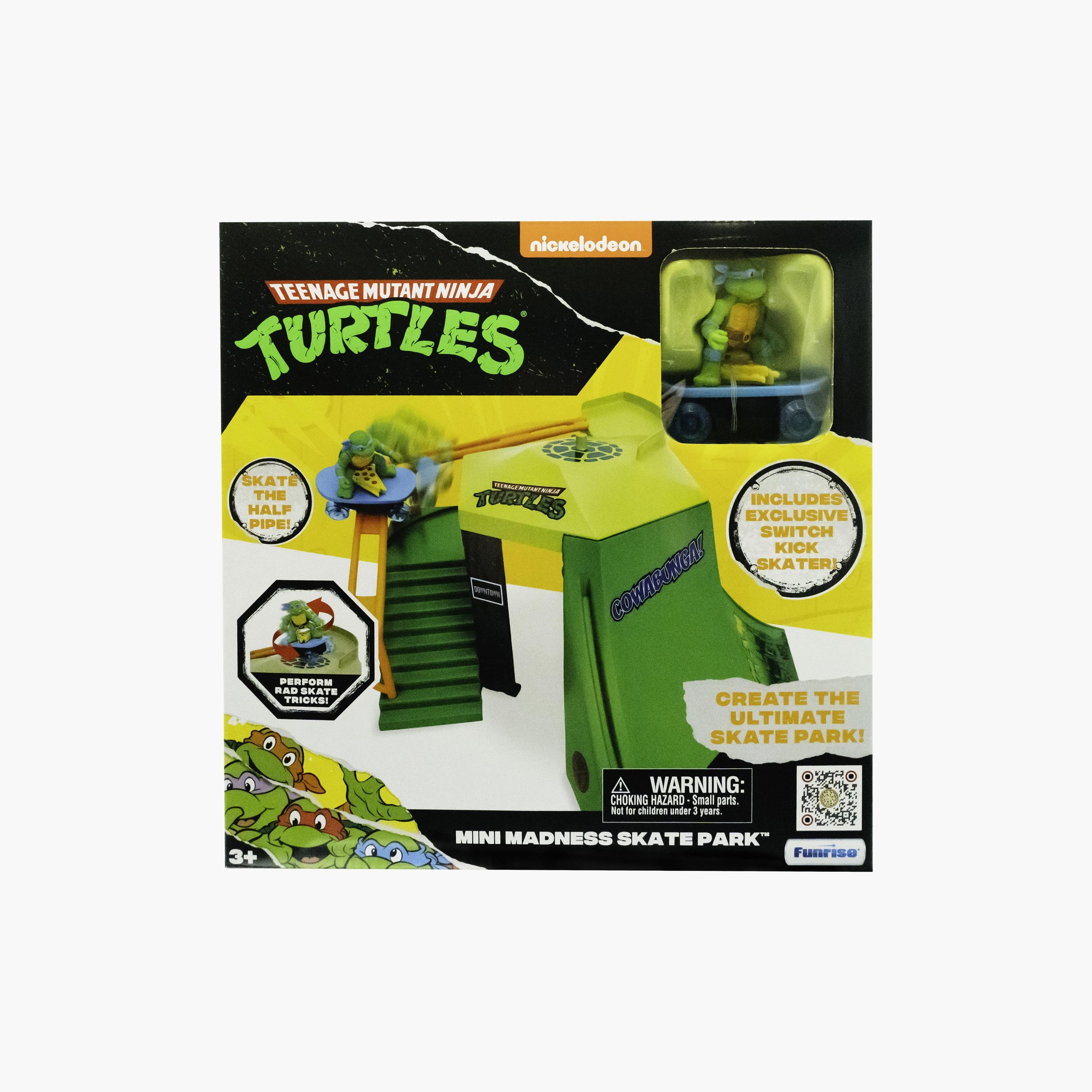 Funrise Teenage Mutant Ninja Turtles Mini Madness Skate Park - Classic - 3 Year+-toys-playfigures-actionplaysets-image-2