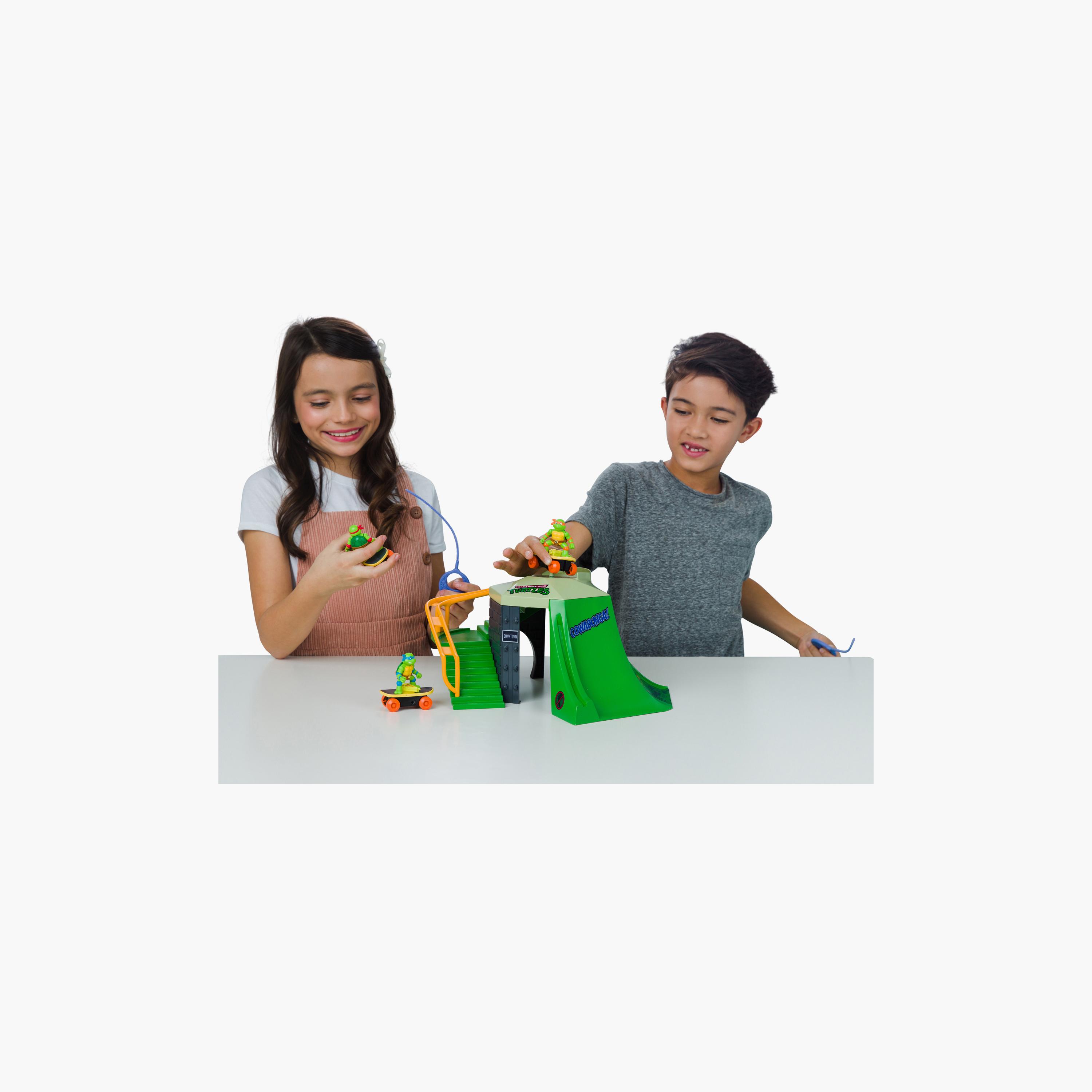 Funrise Teenage Mutant Ninja Turtles Mini Madness Skate Park - Classic - 3 Year+-toys-playfigures-actionplaysets-image-9