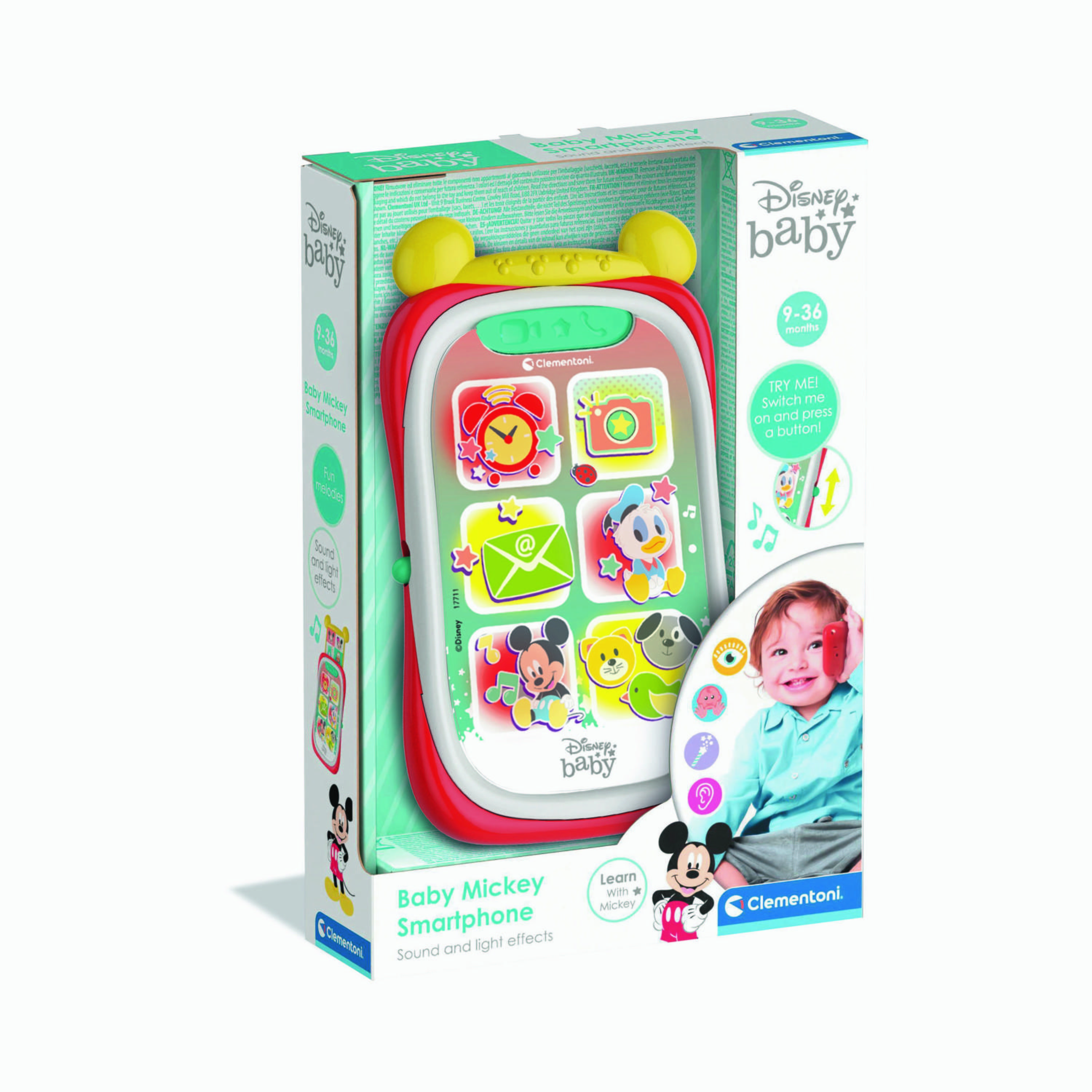 لعبة بيبي ميكي للهواتف الذكية تعمل بالبطارية مع الضوء والصوت من كليمنتوني-toys-babyandtoddlertoys-lightsandmusicaltoys-image-8
