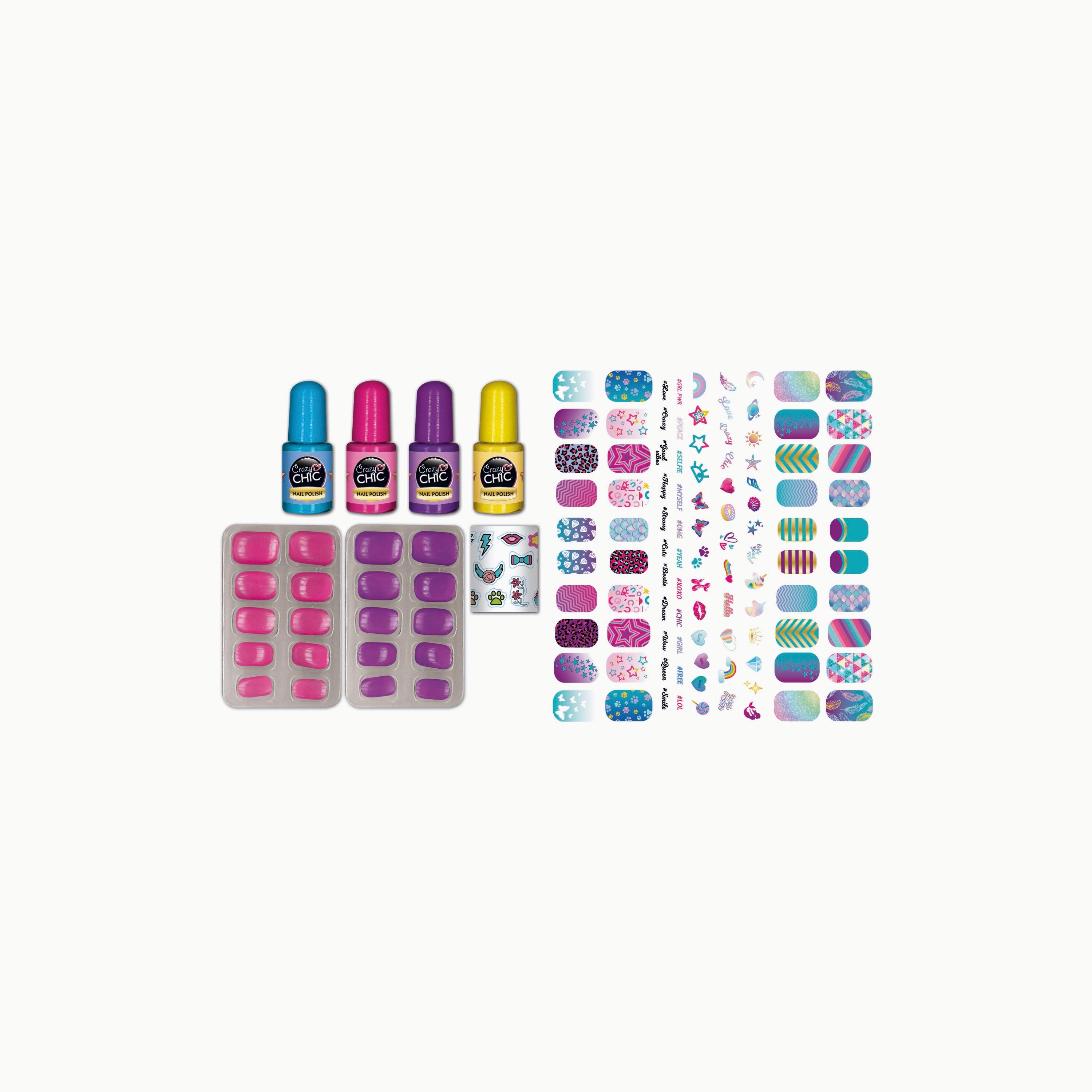 Clementoni Crazy Chic Shiny Nails-toys-roleplay-makeupandcosmeticsets-image-1