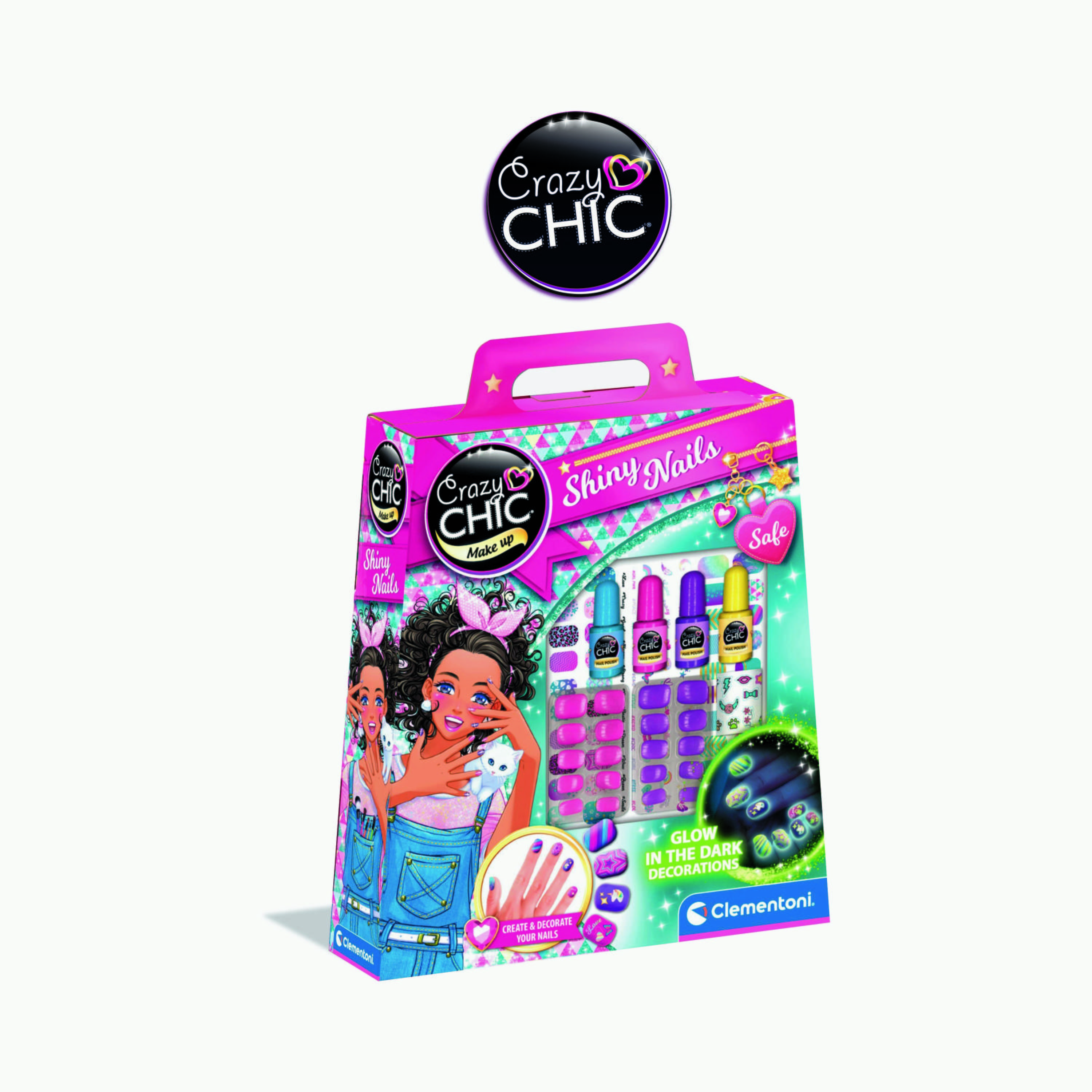Clementoni Crazy Chic Shiny Nails-toys-roleplay-makeupandcosmeticsets-image-2