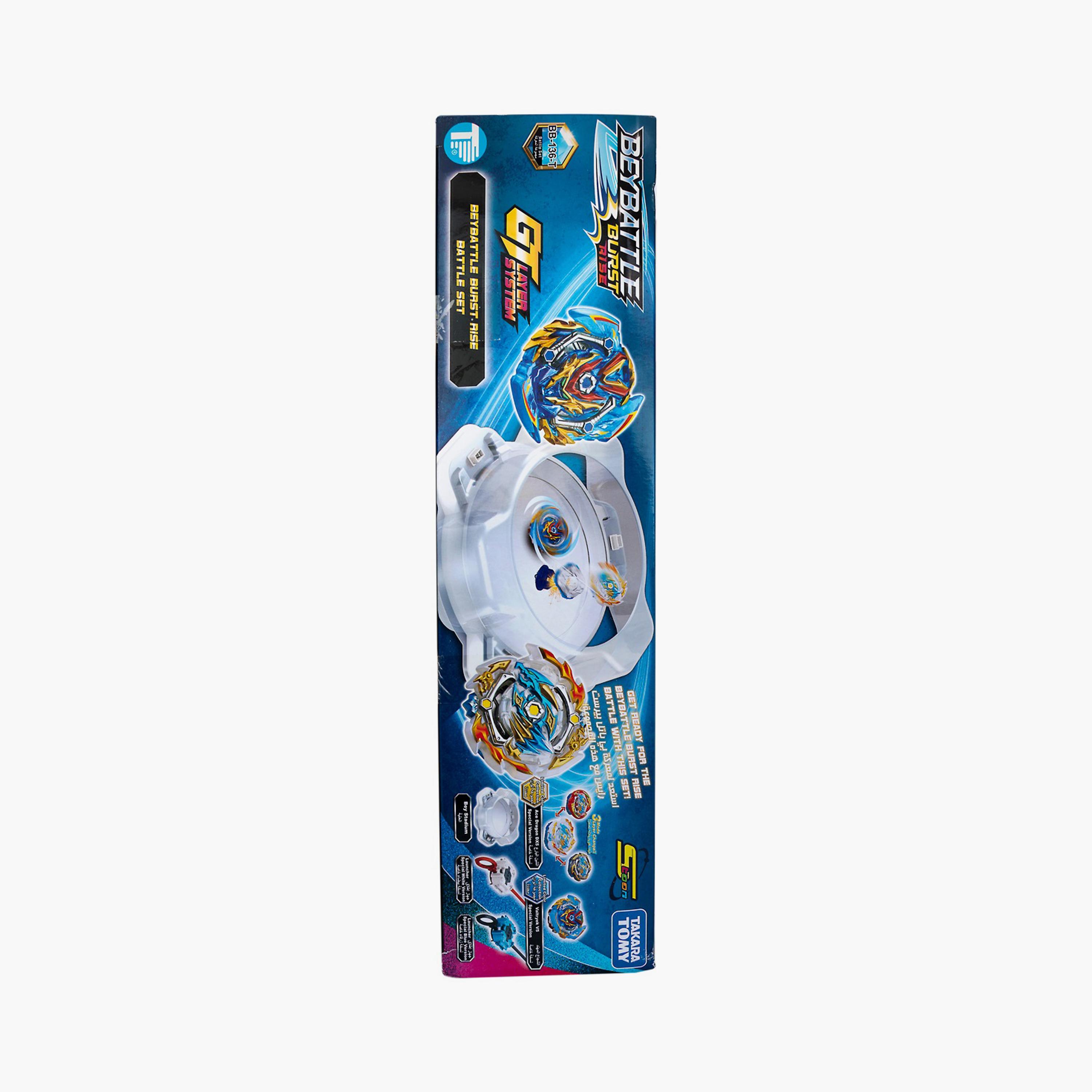 Beyblade Series 4 Beybattle Burst Rise Battle Set with 2 Tops, 2 Launchers & Stadium-toys-noveltyandcollectibles-fidgettoys-image-5