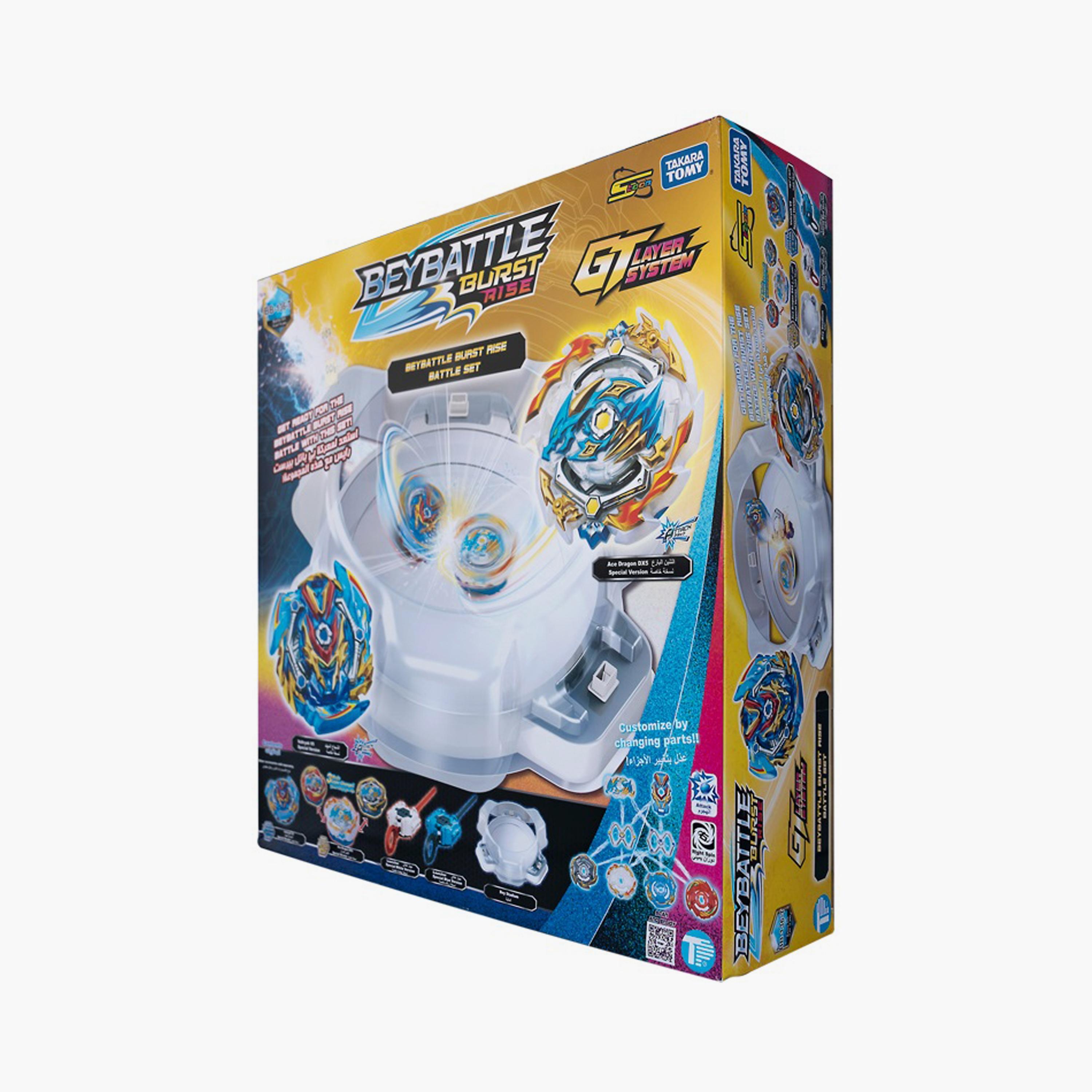 Beyblade Series 4 Beybattle Burst Rise Battle Set with 2 Tops, 2 Launchers & Stadium-toys-noveltyandcollectibles-fidgettoys-image-6