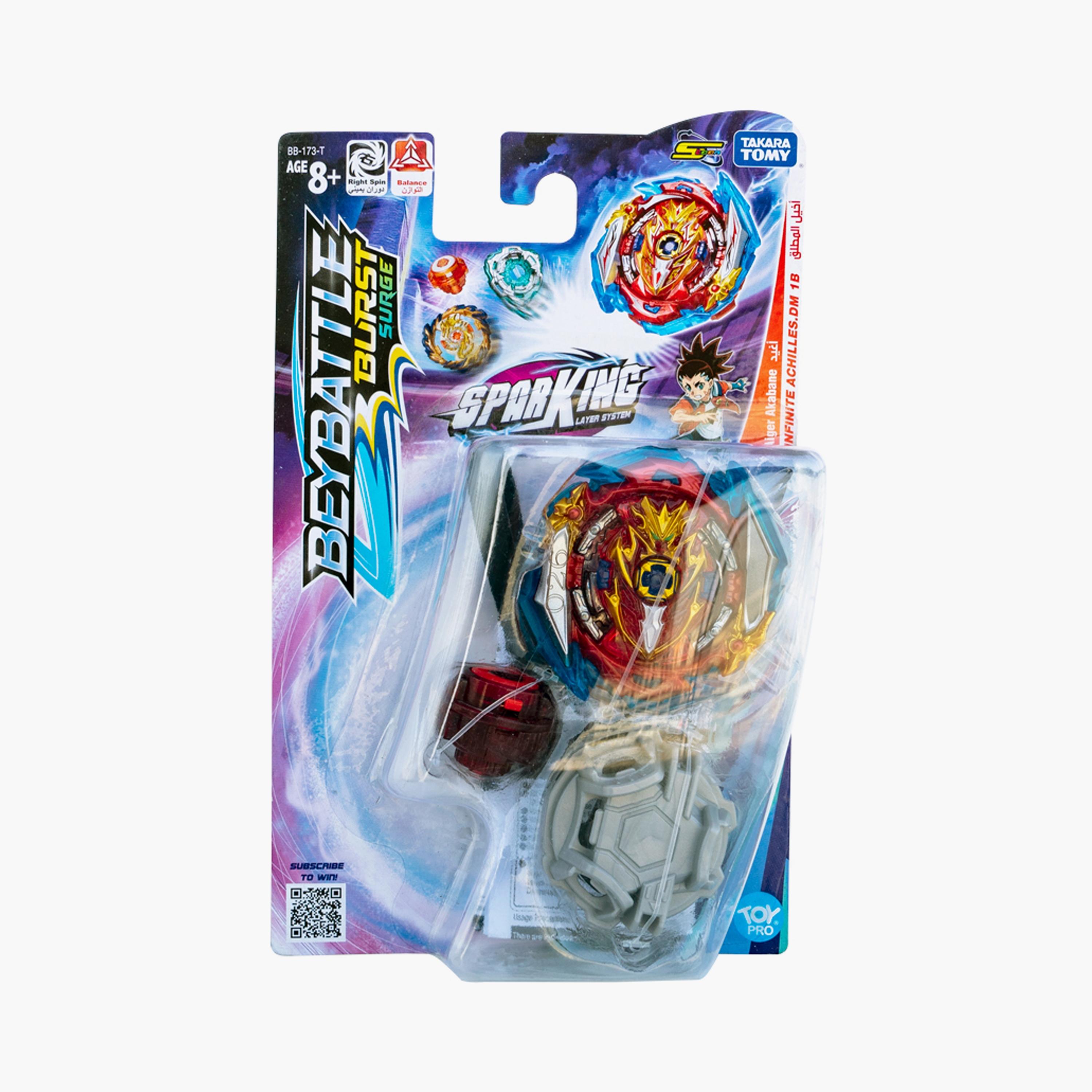 لعبة سلسلة 5 بي باتل إنفينيت أخيل الدوارة مع قاذف وحبل تمزيق من بيبليد-toys-noveltyandcollectibles-fidgettoys-image-12