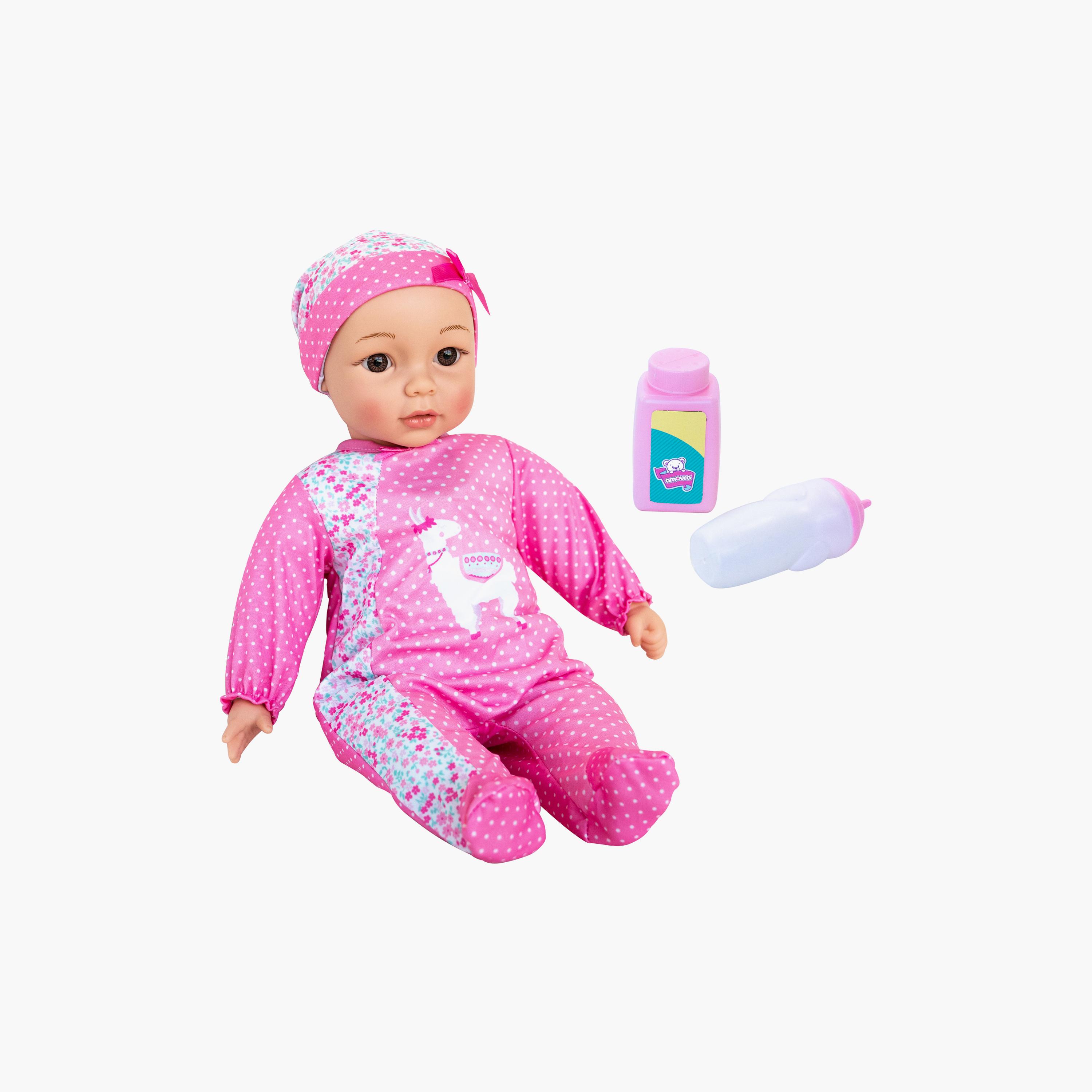 دمية حياة جيرل أمورا المدللة تعمل بالبطارية - 19 بوصة-toys-dollsandplaysets-dolls-image-1