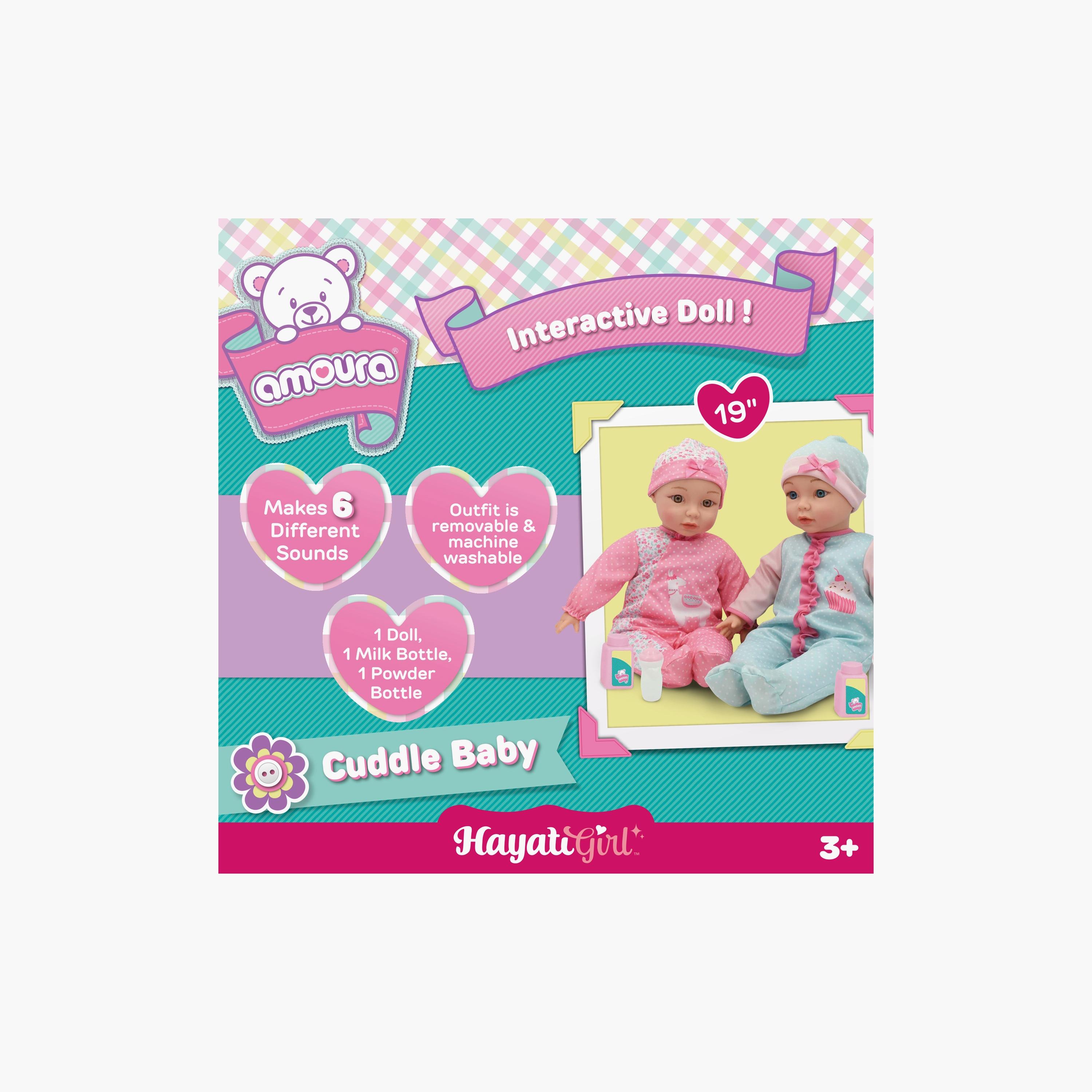 دمية حياة جيرل أمورا المدللة تعمل بالبطارية - 19 بوصة-toys-dollsandplaysets-dolls-image-3