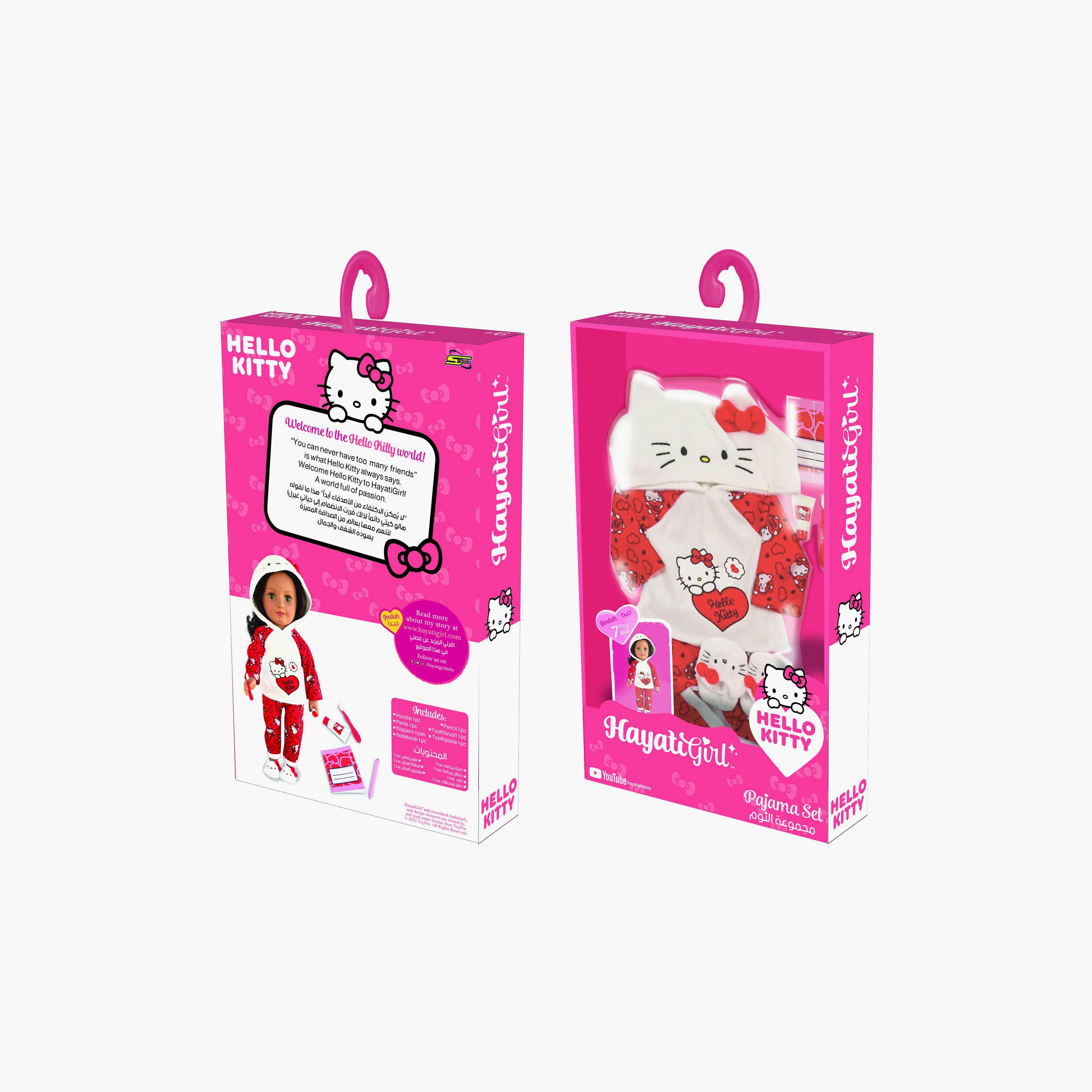 Hayati Girl Hello Kitty Pajama Set-toys-dollsandplaysets-dollplaysets-image-2