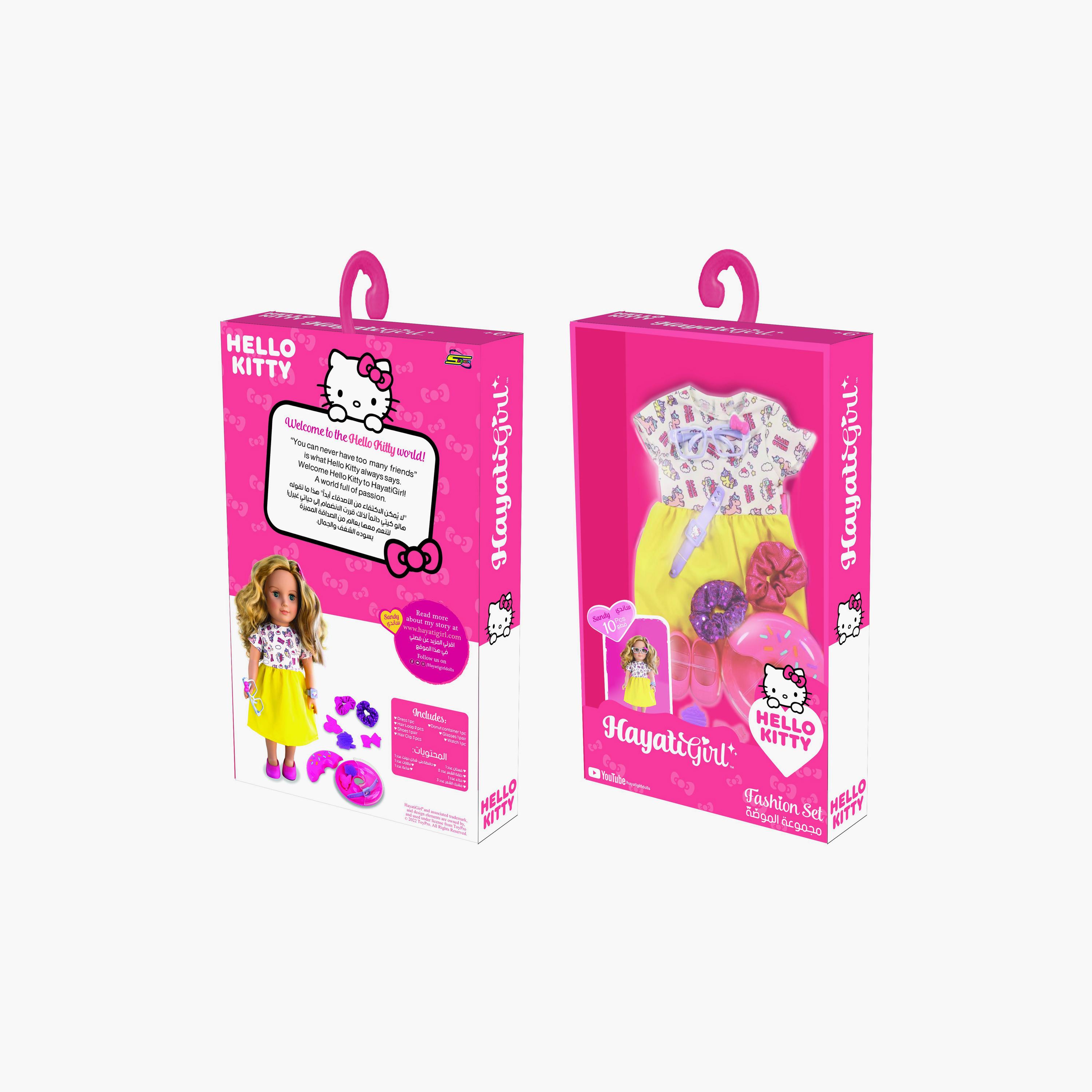 Hayati Girl Hello Kitty Fashion Set-toys-dollsandplaysets-dollplaysets-image-2