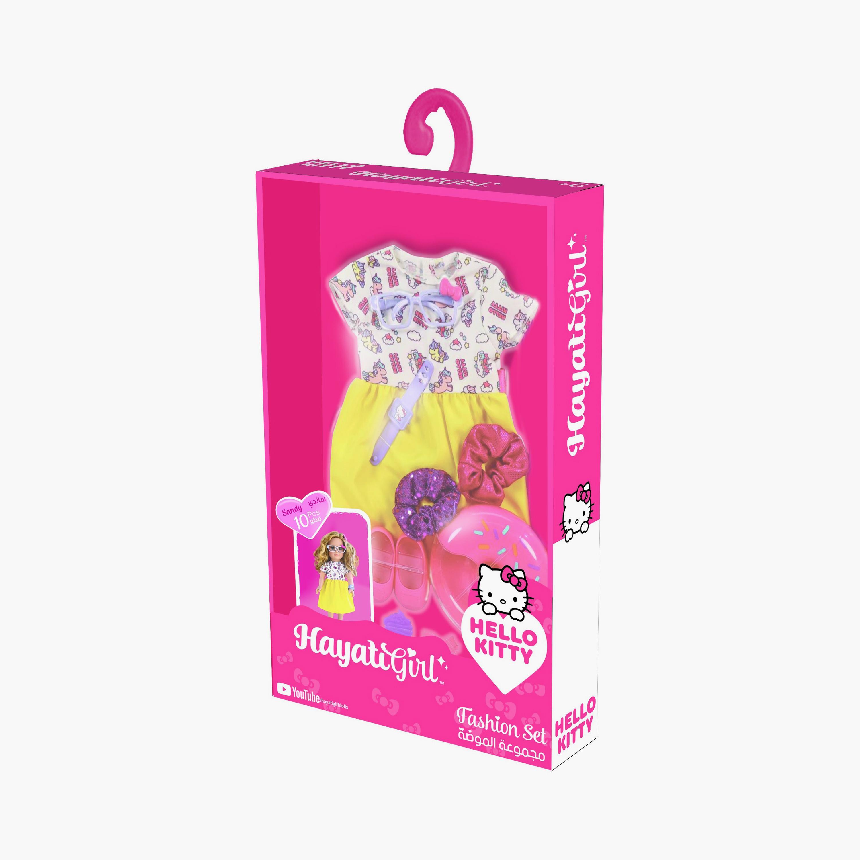Hayati Girl Hello Kitty Fashion Set-toys-dollsandplaysets-dollplaysets-image-3