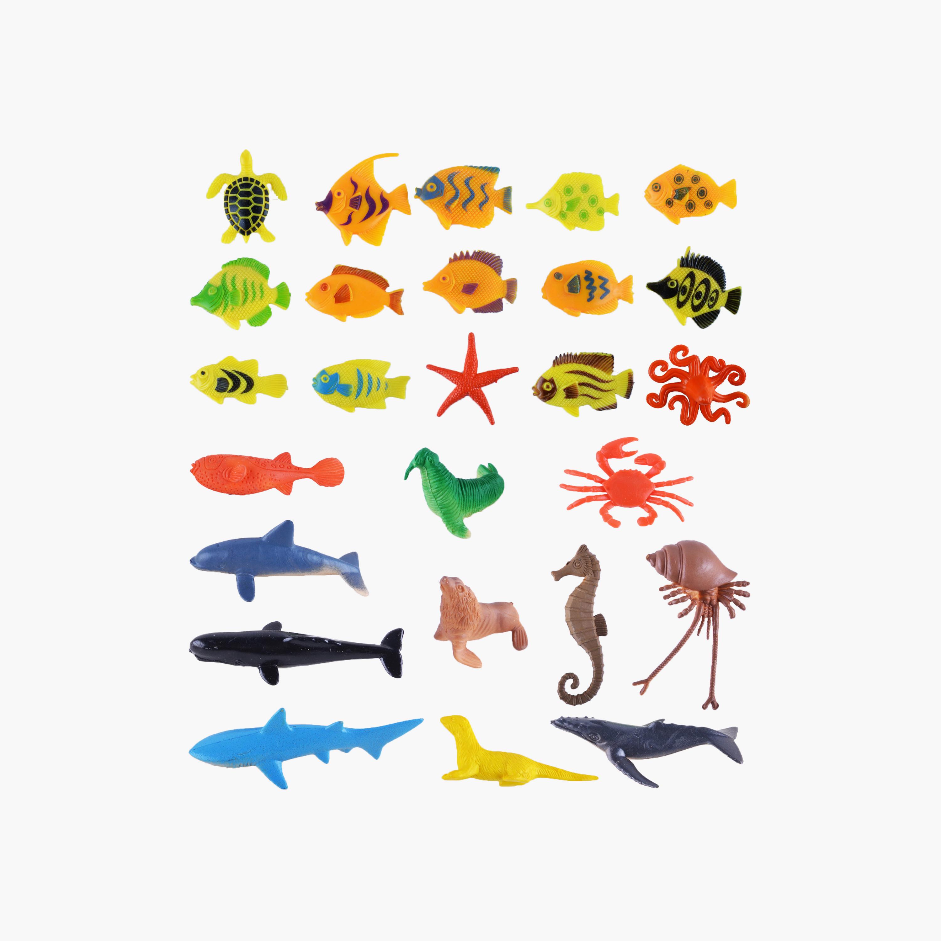 Power Joy 10-Piece Animal Worldz Sea World - 2 Inch-toys-playfigures-actionfigures-image-2