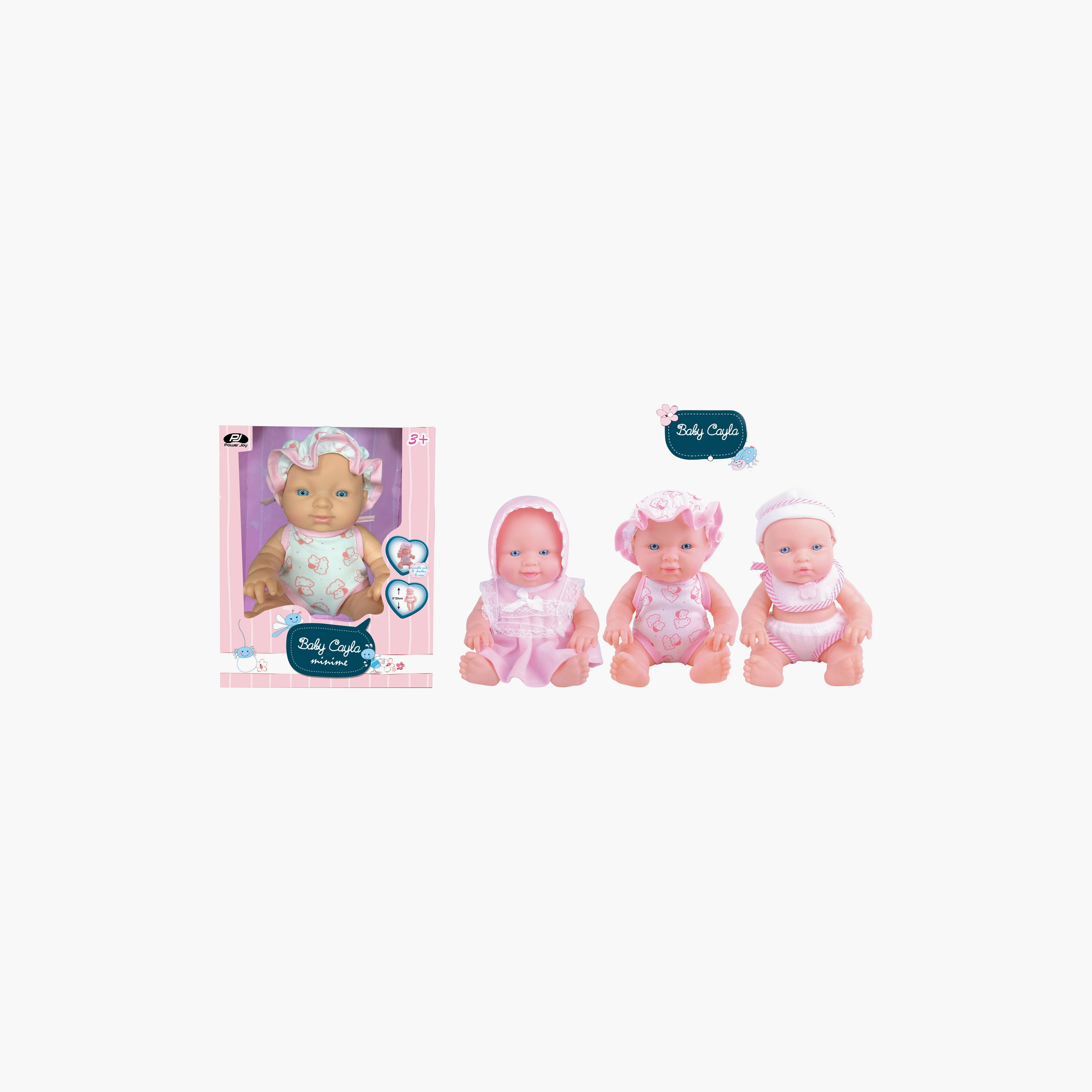 Power Joy Baby Cayla Minime Doll - 20 cm - 3 Years+-toys-dollsandplaysets-dolls-image-5
