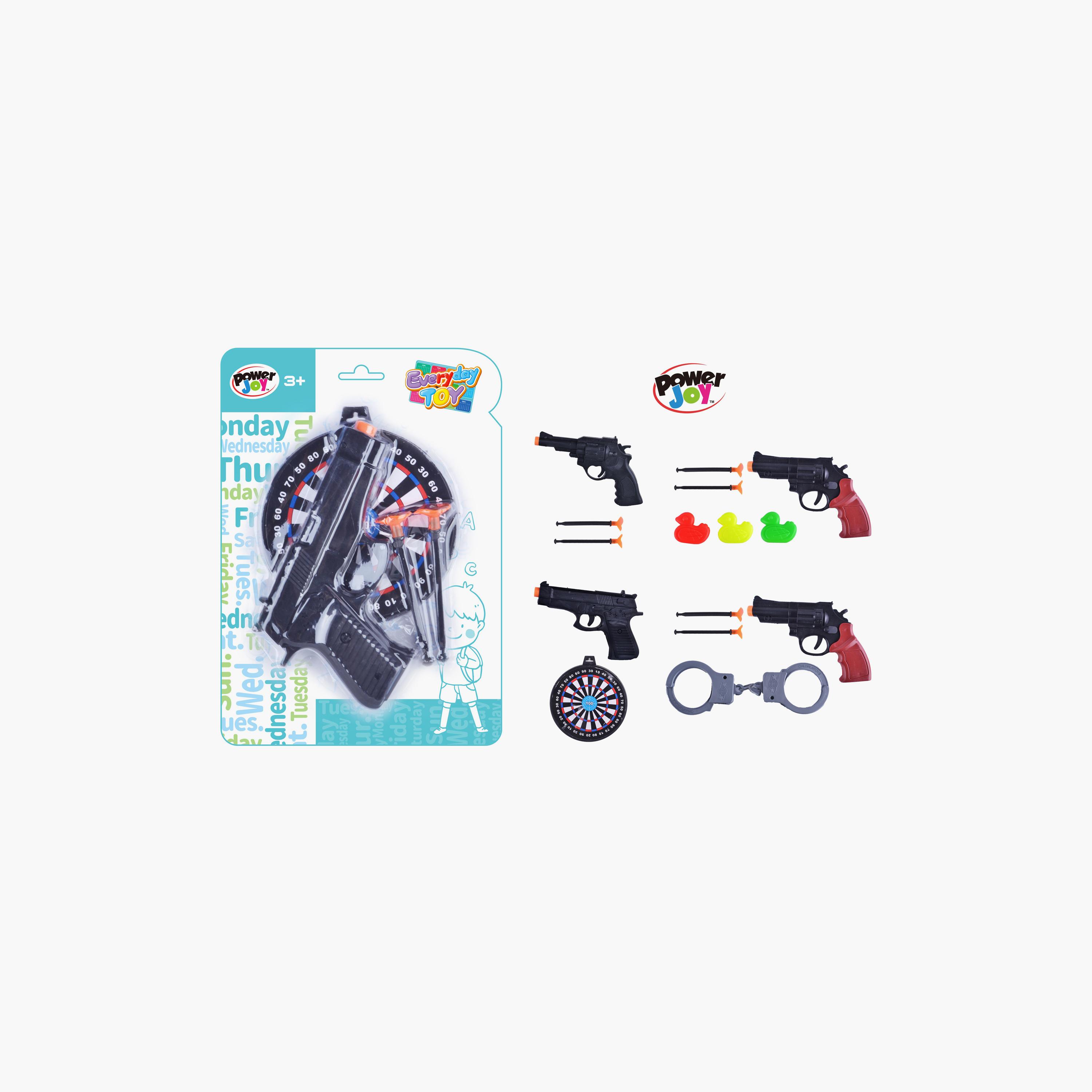 لعبة مسدس الشرطة اليومي مع ملحقات وسهام من باور جوي-toys-outdoor-gunsandfoamblasters-image-4