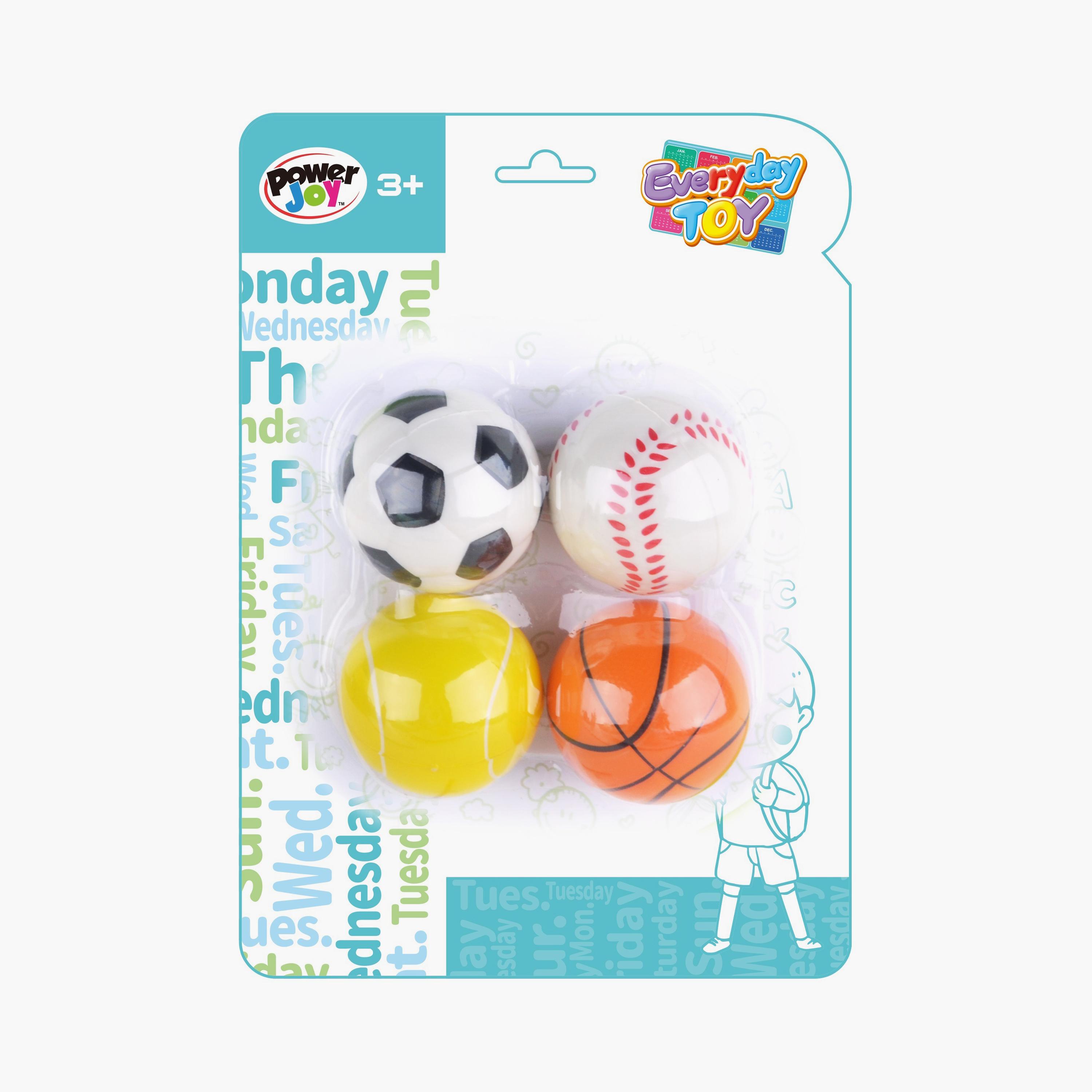 Power Joy 4-Piece Everyday Toy Soft Ball-toys-plushsofttoys-softballs-image-2