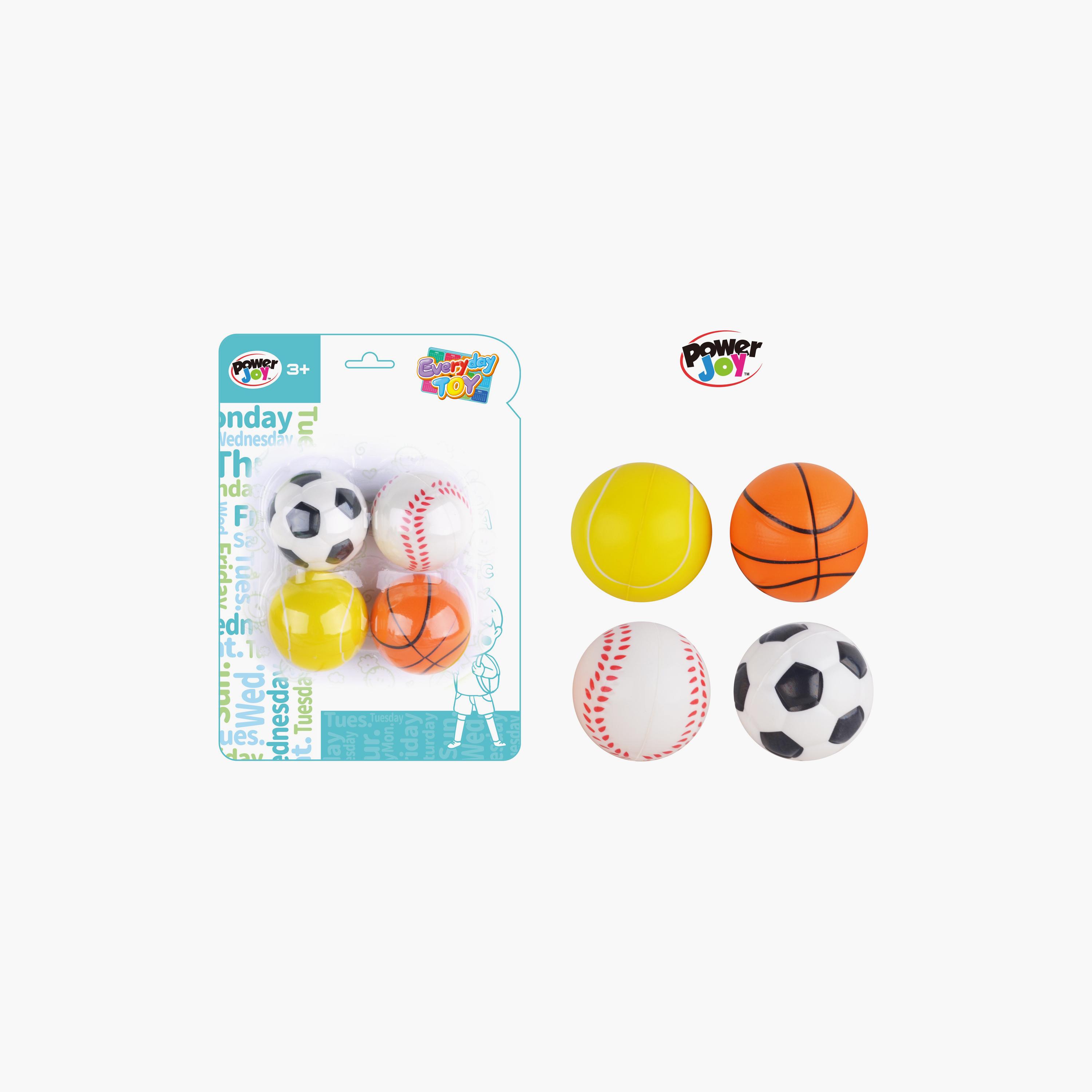 Power Joy 4-Piece Everyday Toy Soft Ball-toys-plushsofttoys-softballs-image-3