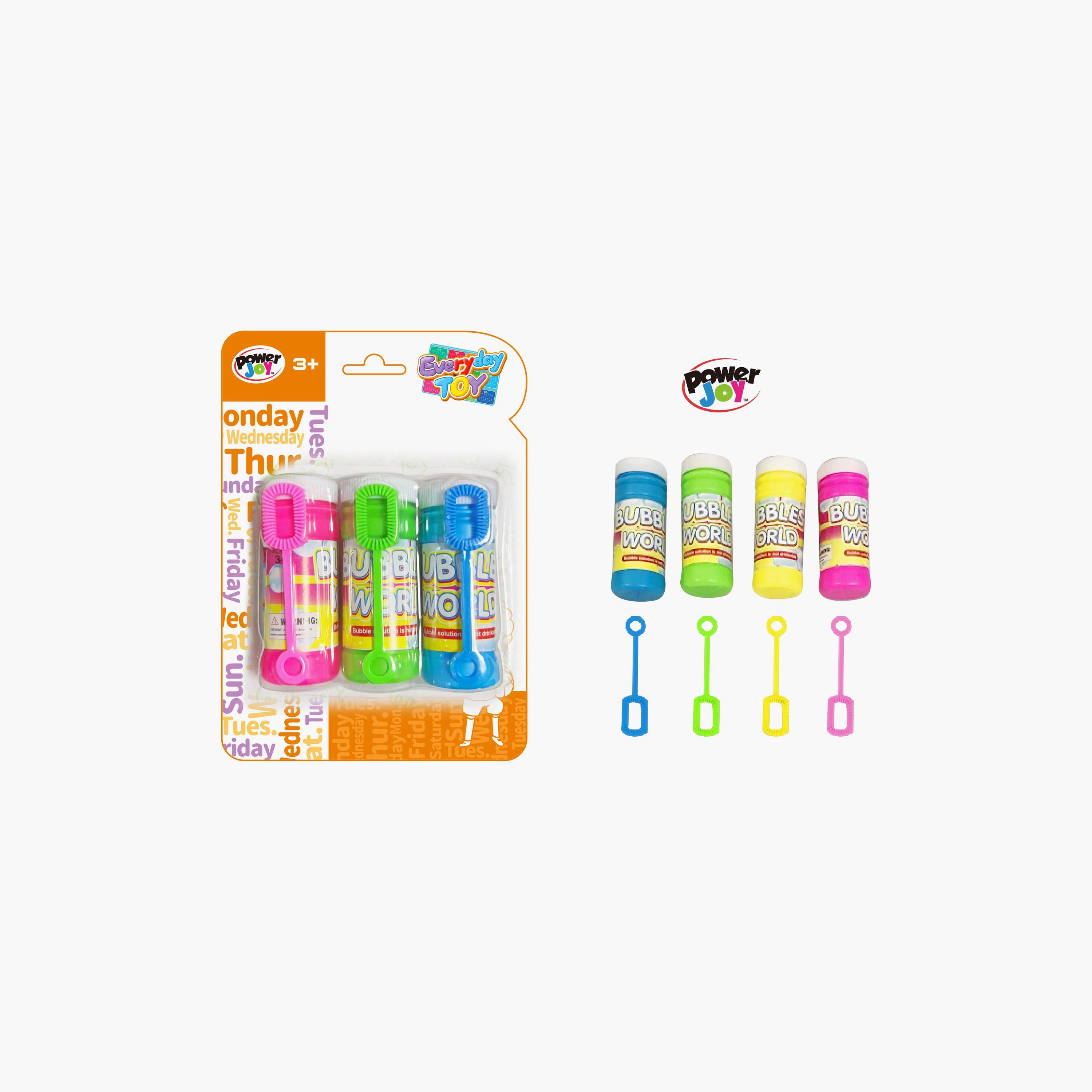 Power Joy 3-Piece Everyday Toy Bubbles-toys-outdoor-poolandbeach-waterandbubbleguns-image-3