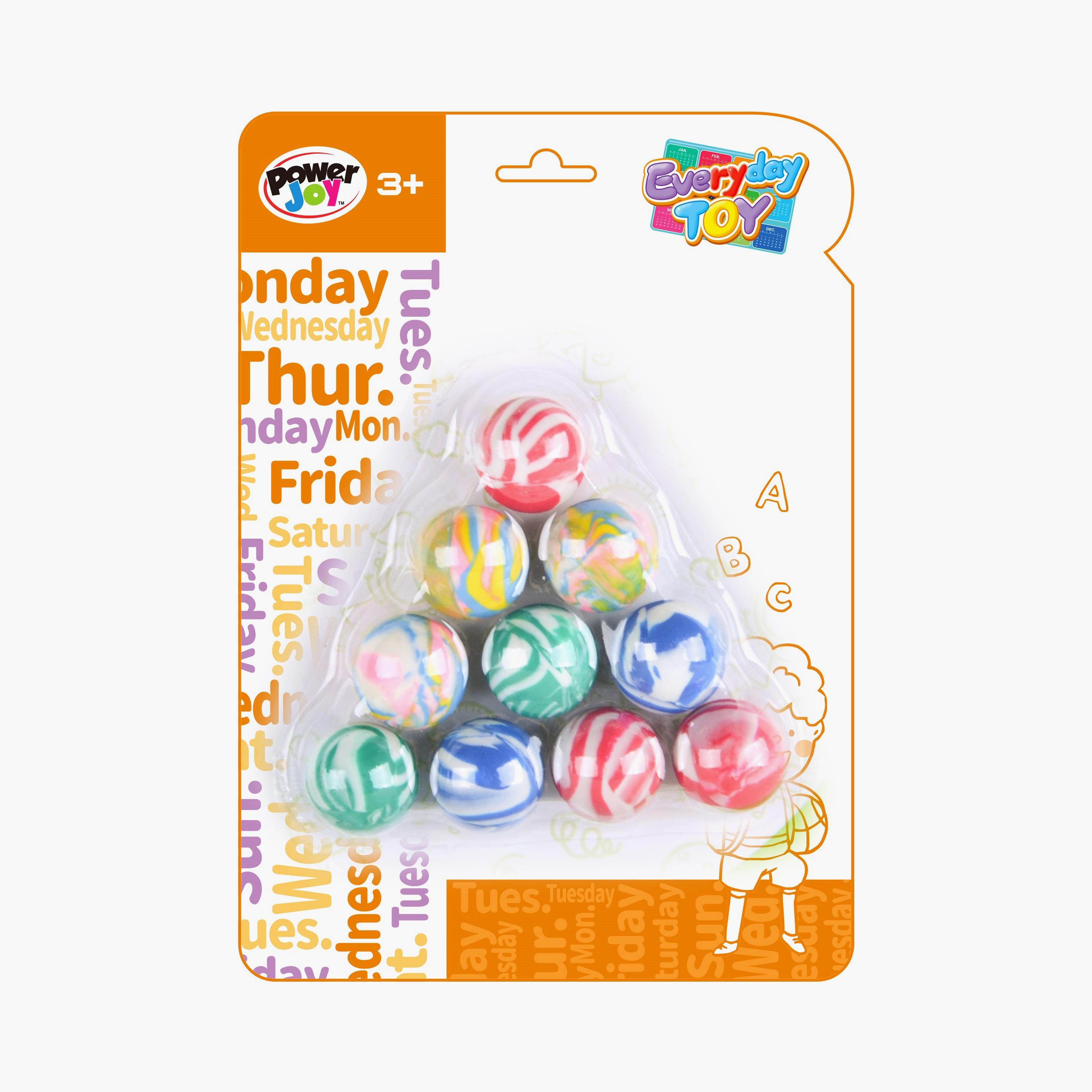 Power Joy 6-Piece Everyday Toy Bouncing Balls-toys-outdoor-sports-image-2